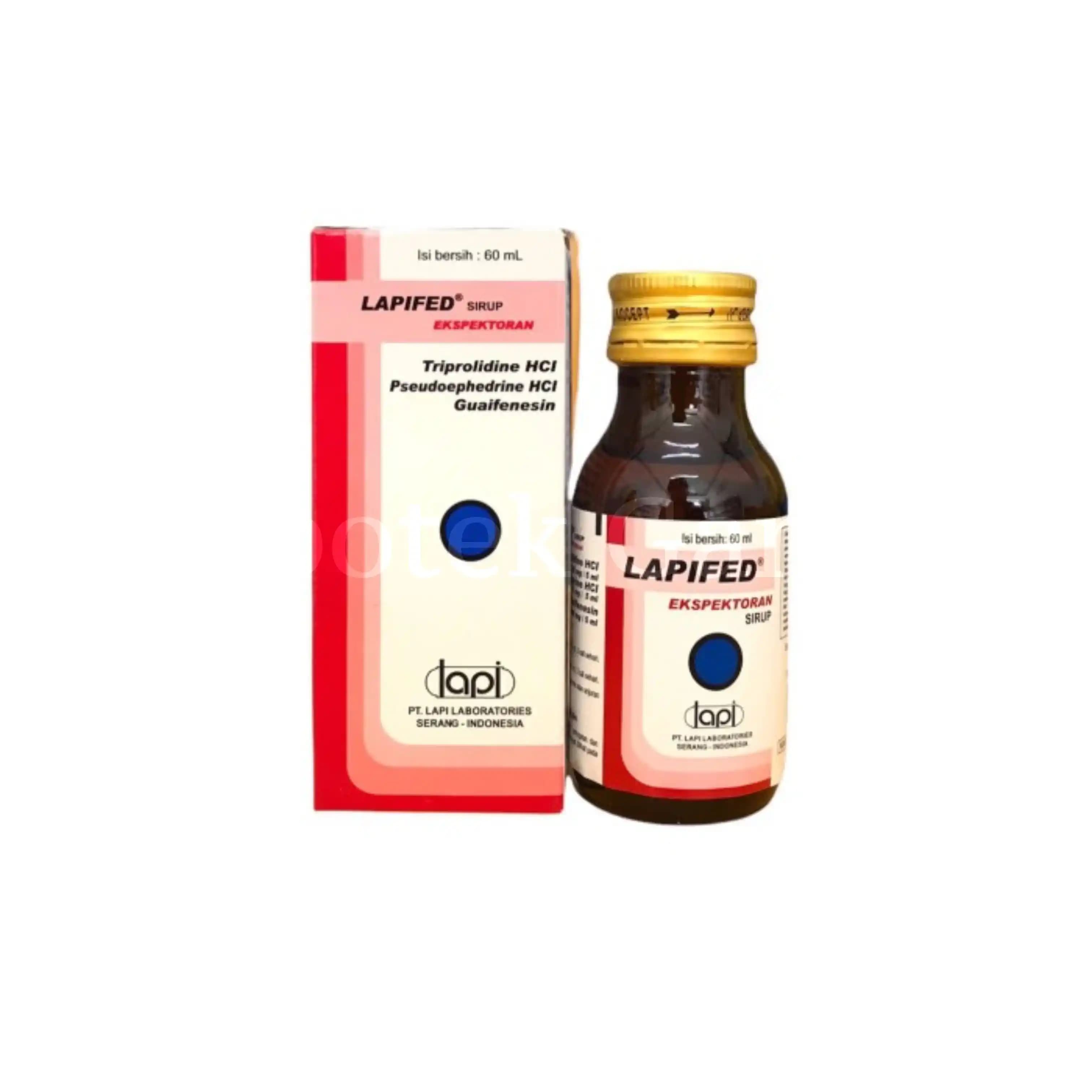 LAPIFED EXP SYR 60 ML 2