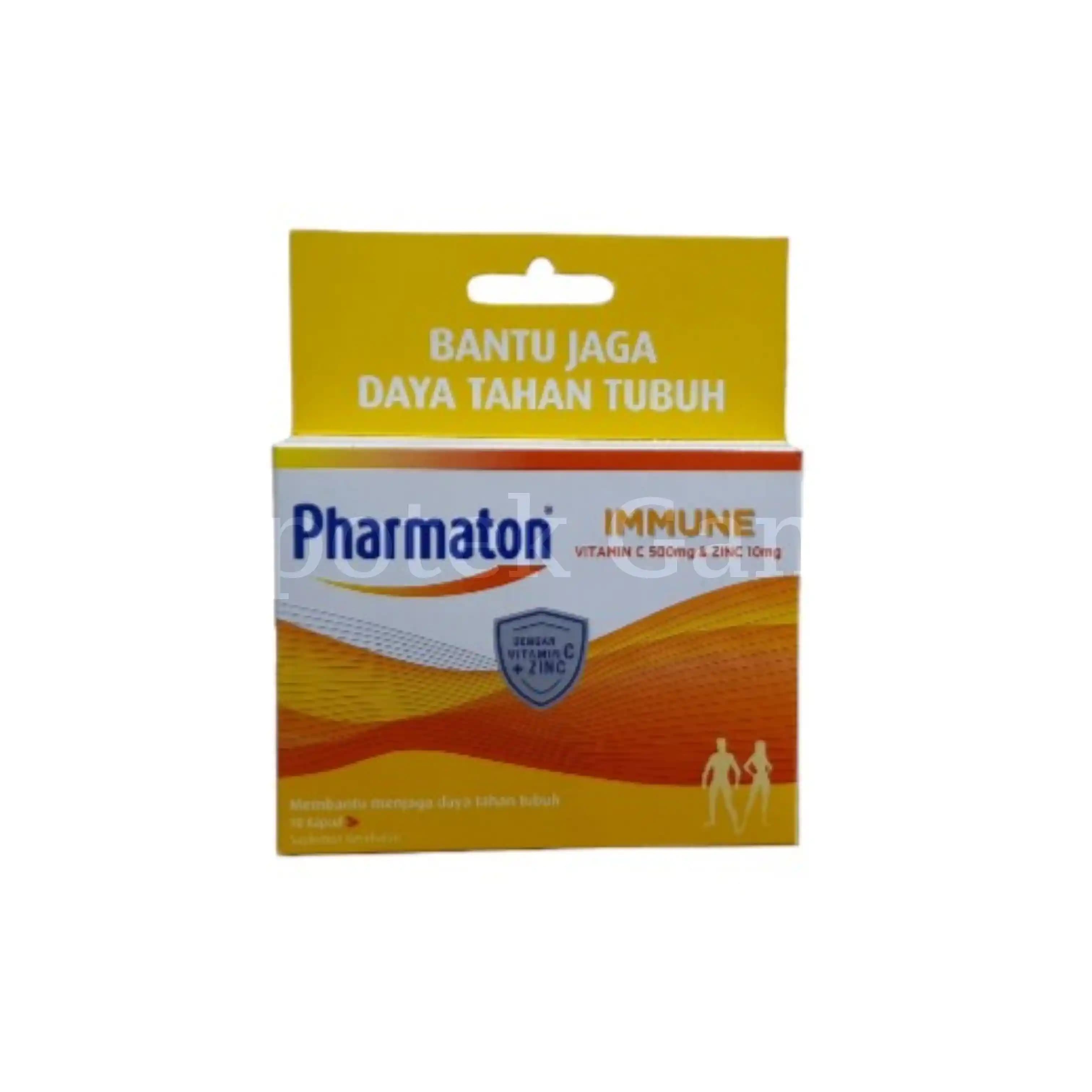 PHARMATON IMMUNE VITAMIN C & ZINC 10S