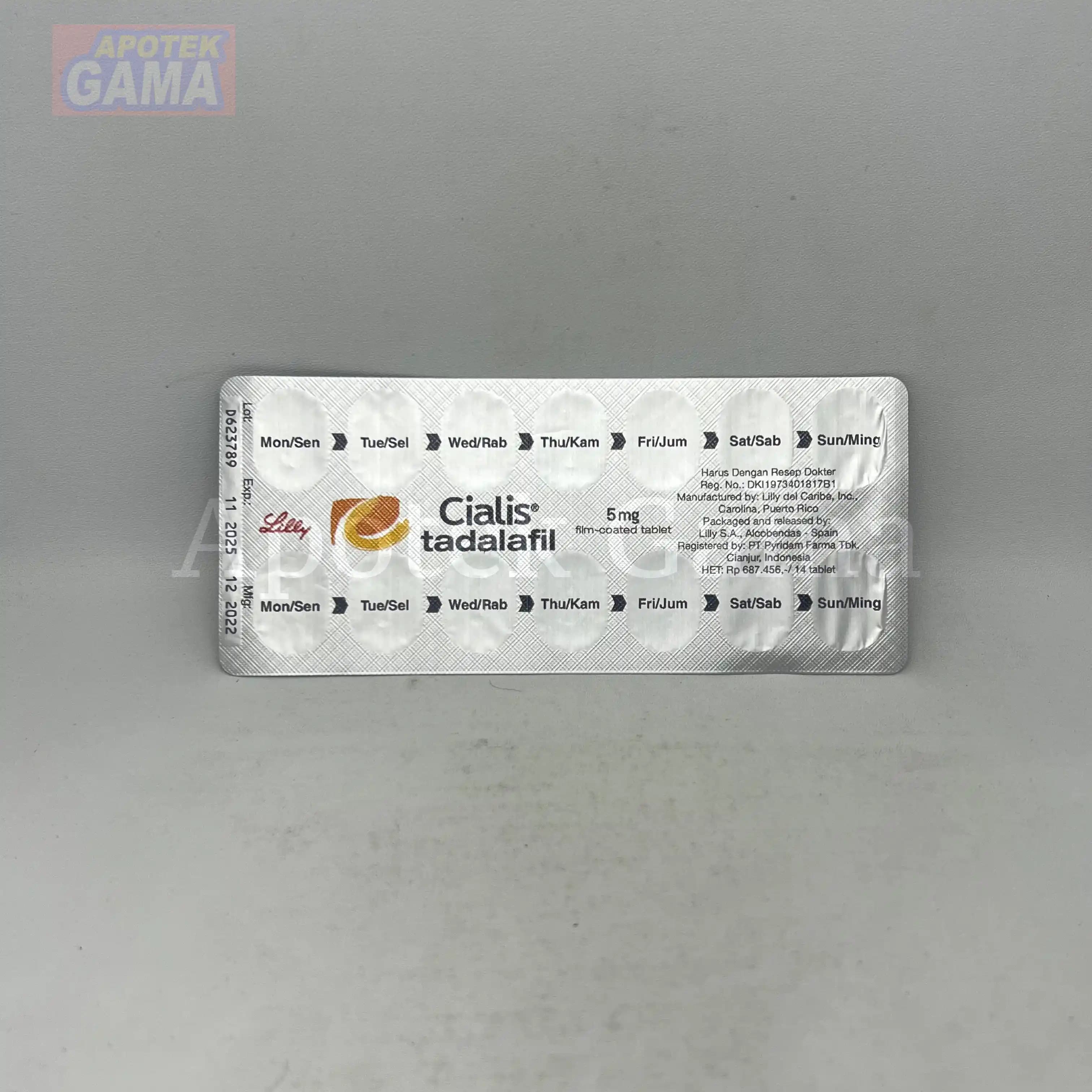 CIALIS 5 MG TABLET 3