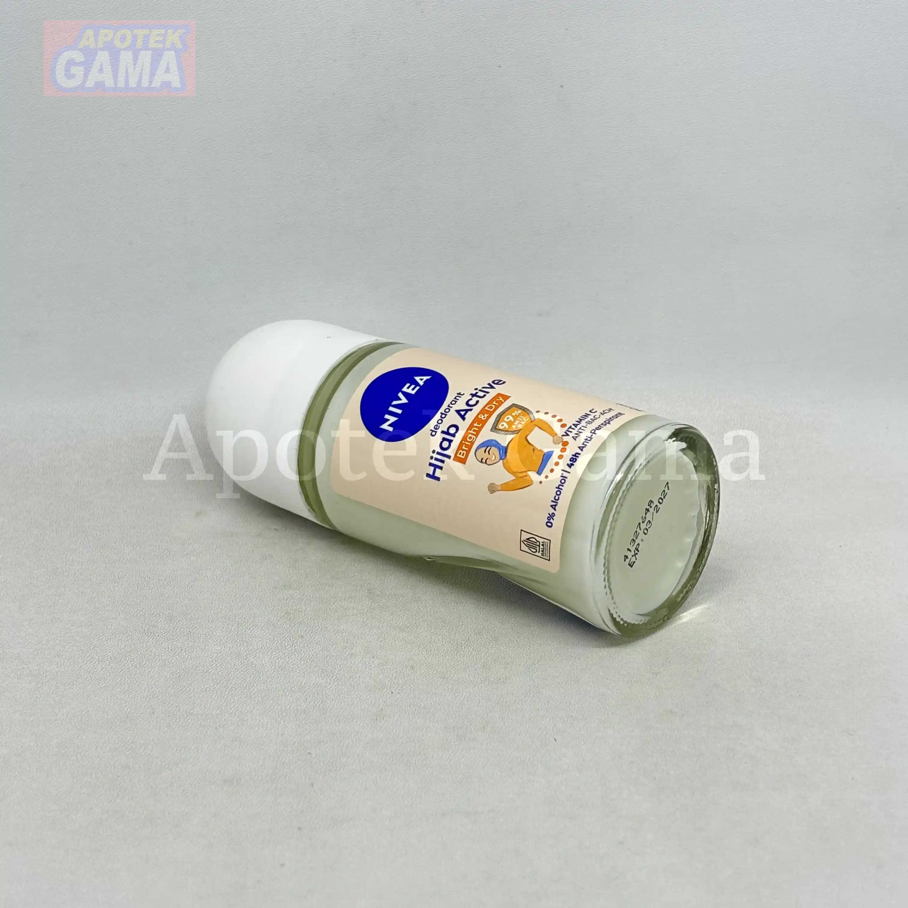 NIVEA DEODORANT BRIGHTENING HIJAB SOFT SHAVE LESS 50ML 5