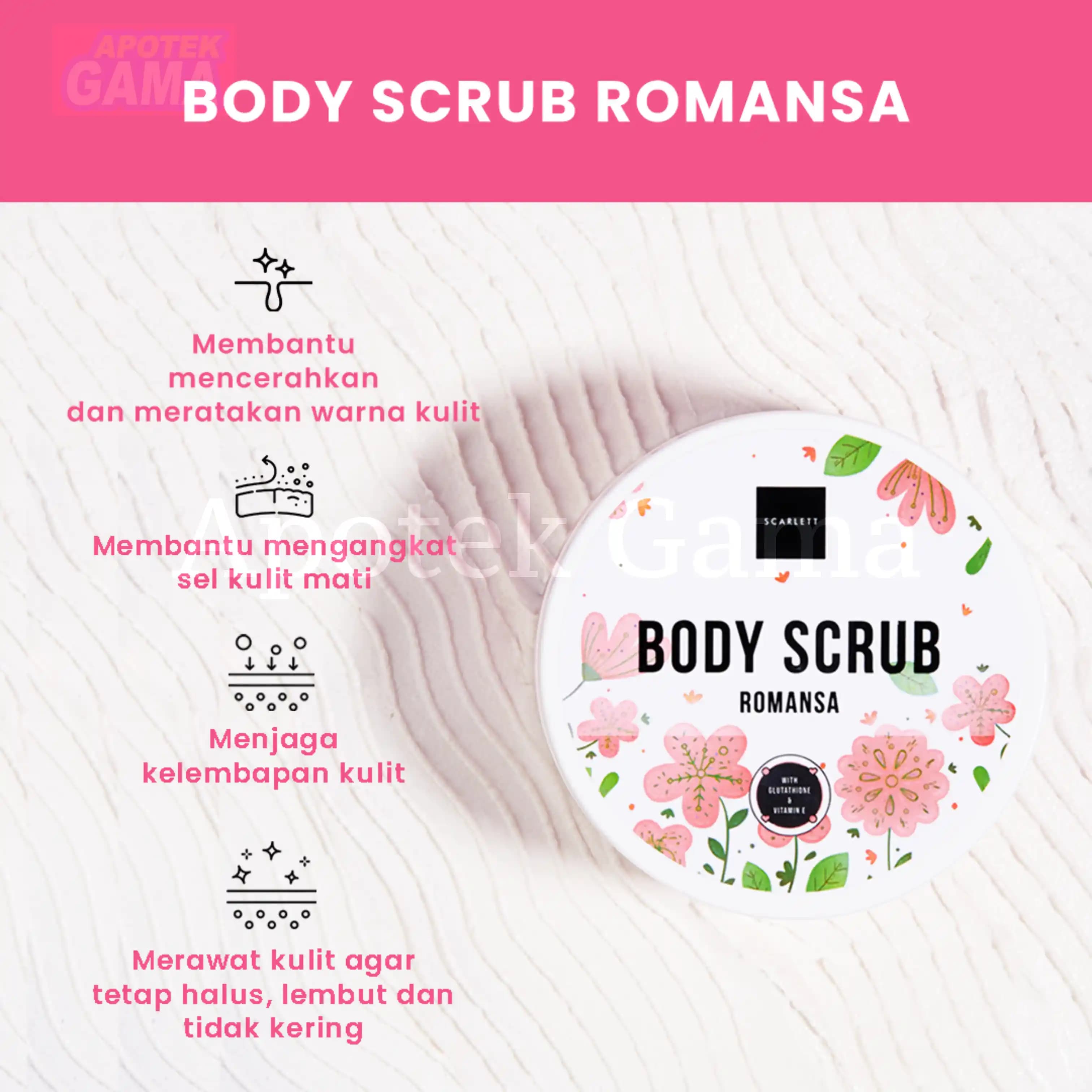SCARLETT BODY SCRUB ROMANSA