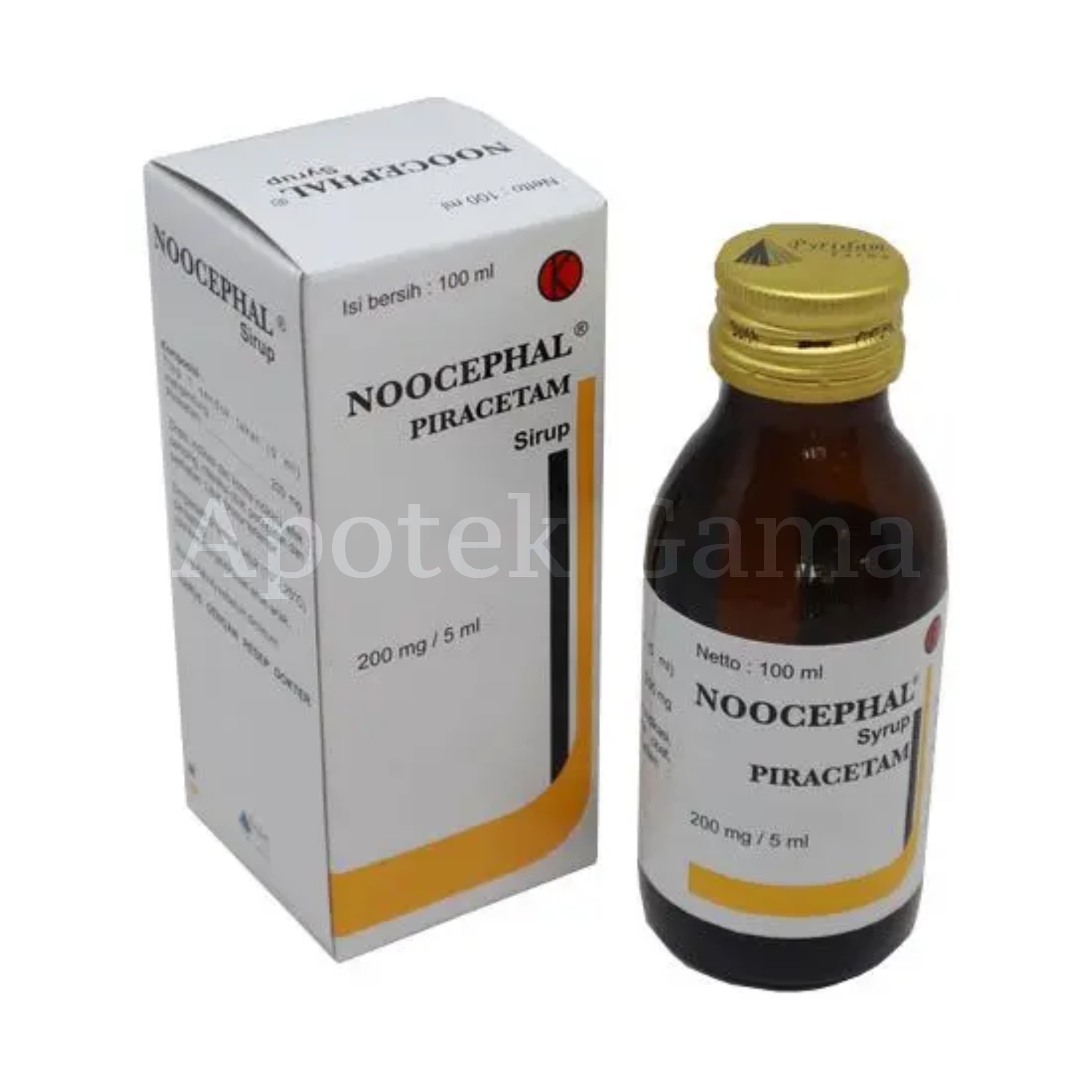NOOCHEPAL SYR 200MG/5ML 100 ML 2