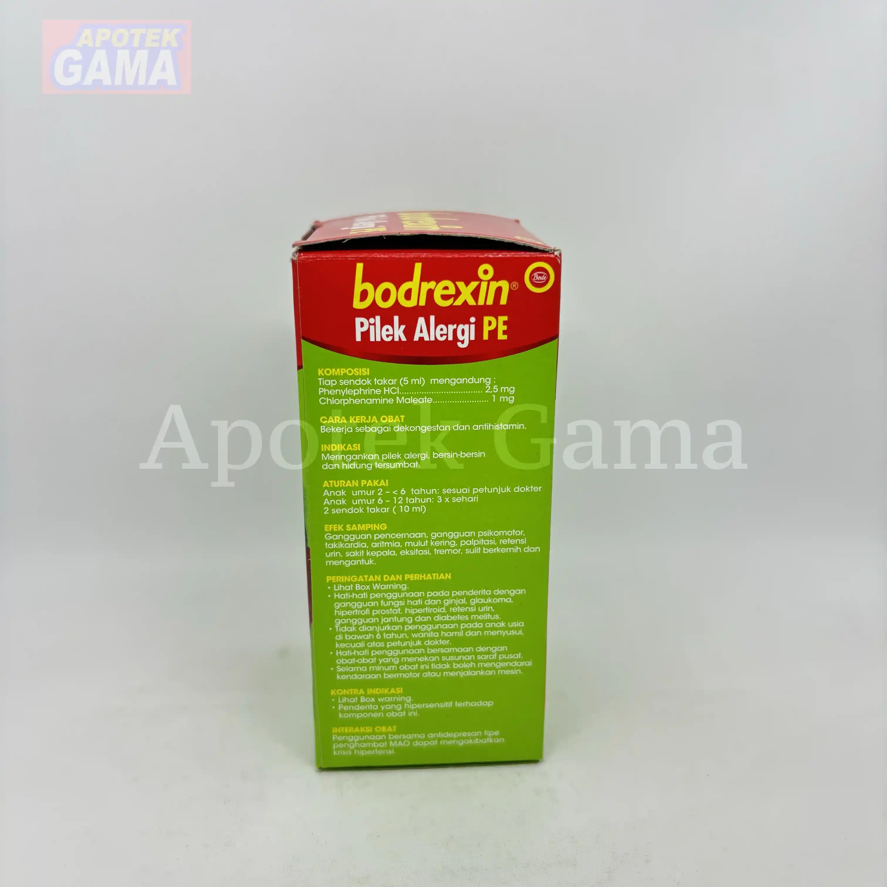 BODREXIN PILEX ALERGI SYR 5