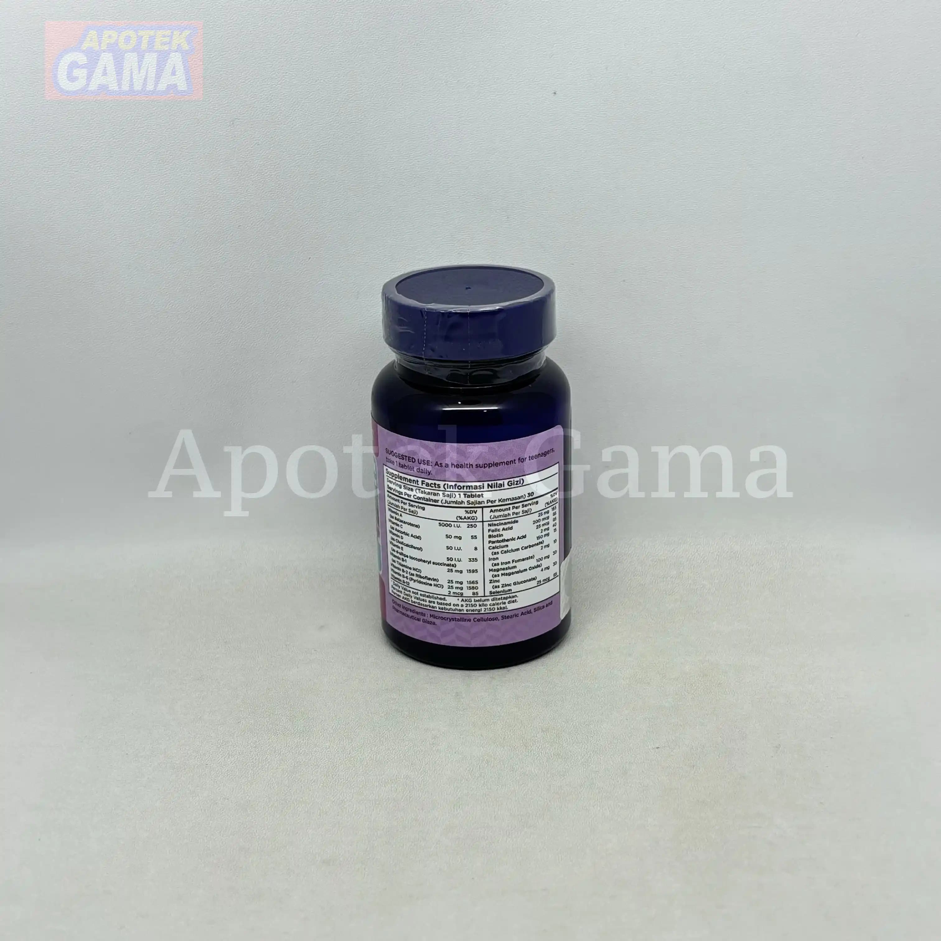 WELLNESS MULTI TEEN 30S 2