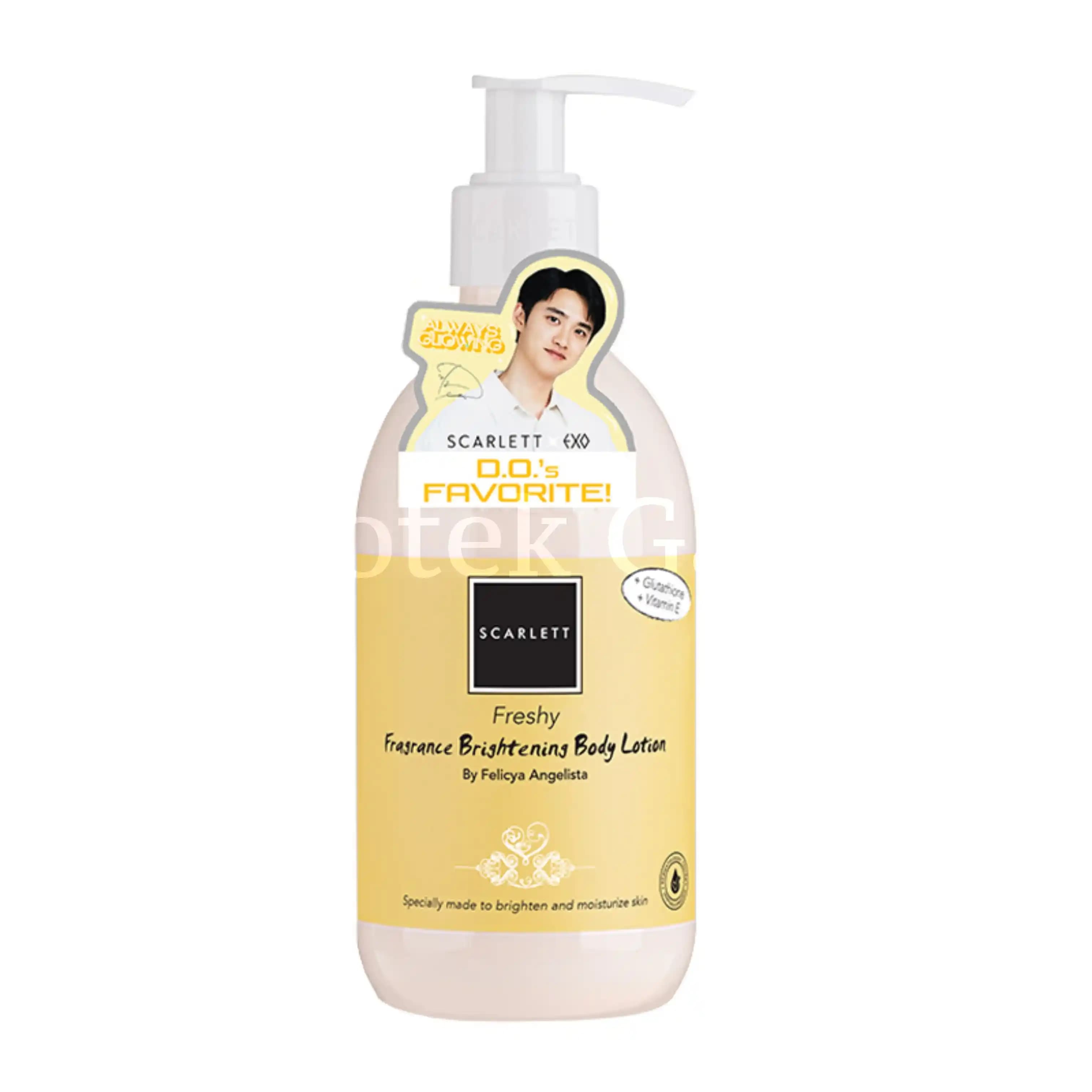 SCARLETT FRAGRANCE BRIGHTENING BODY LOTION FRESHY 300ML