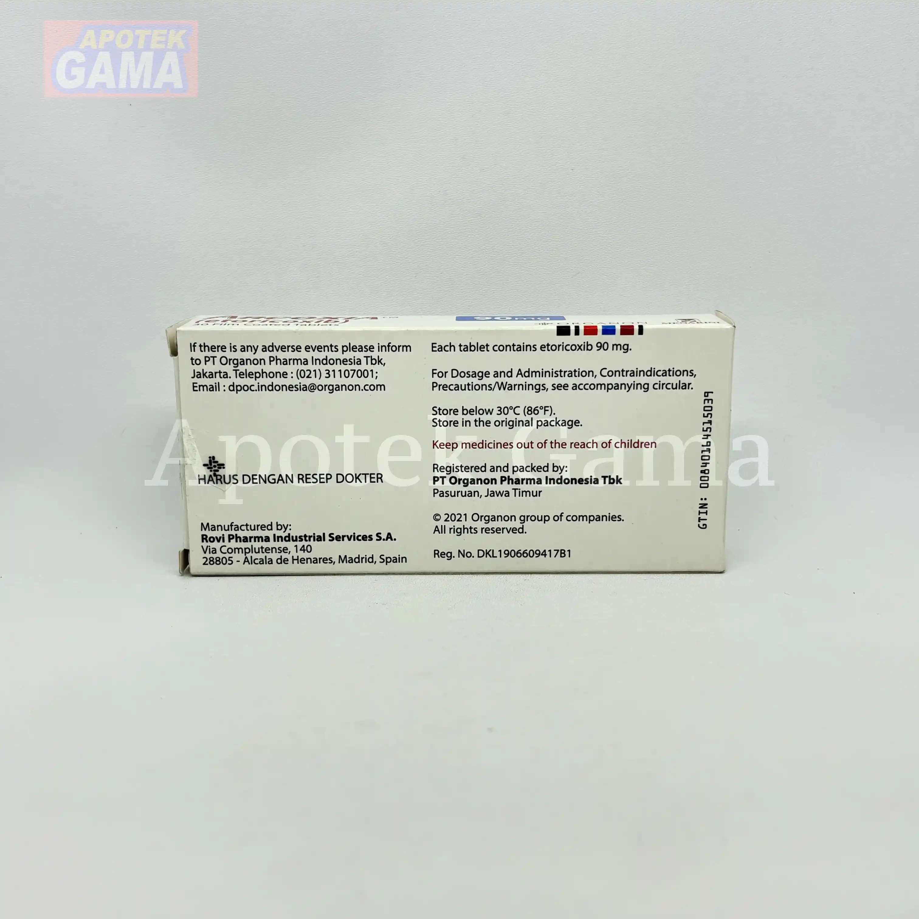 ARCOXIA 90 MG TAB/30 5