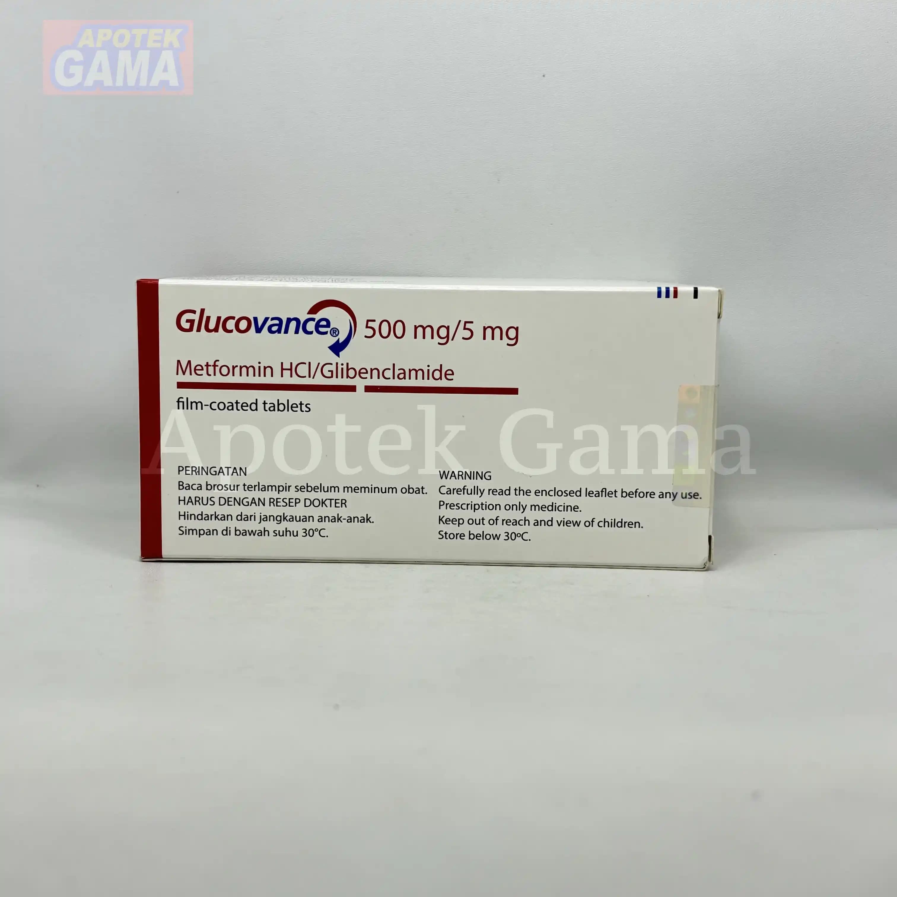 GLUCOVANCE TAB 500/5 5