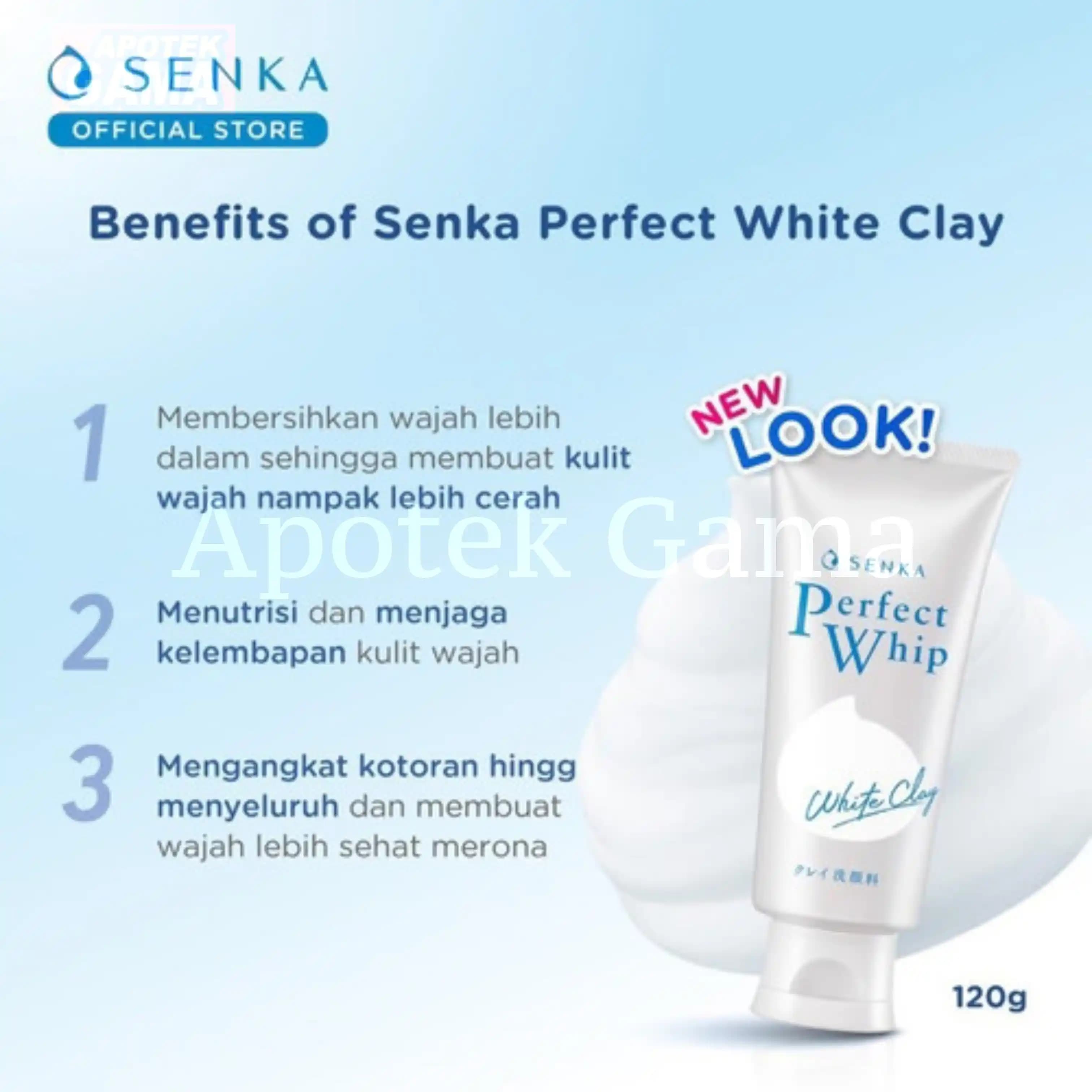 SENKA PERFECT WHITE CLAY 120GR
