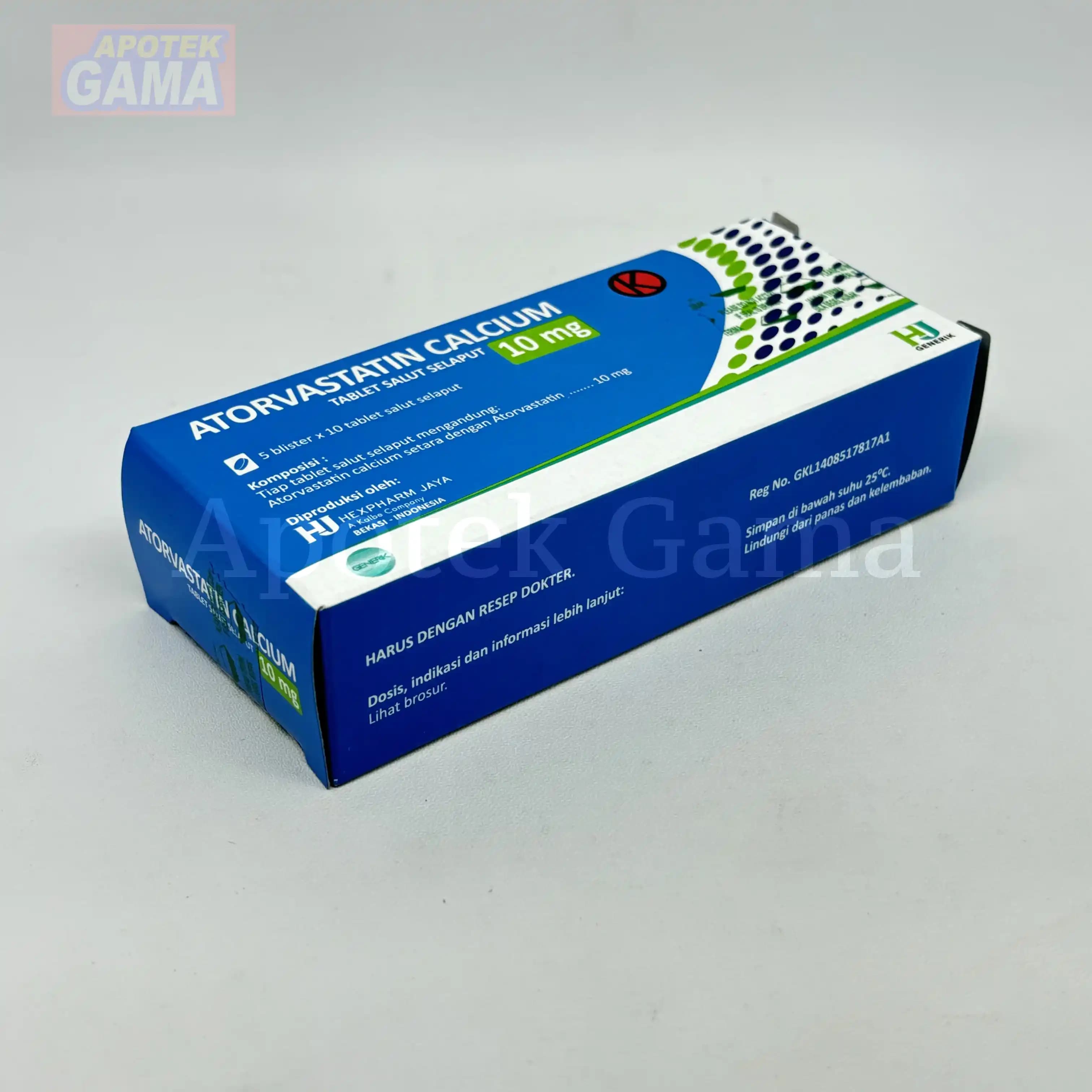 ATORVASTATIN 10 MG BRAND HJ