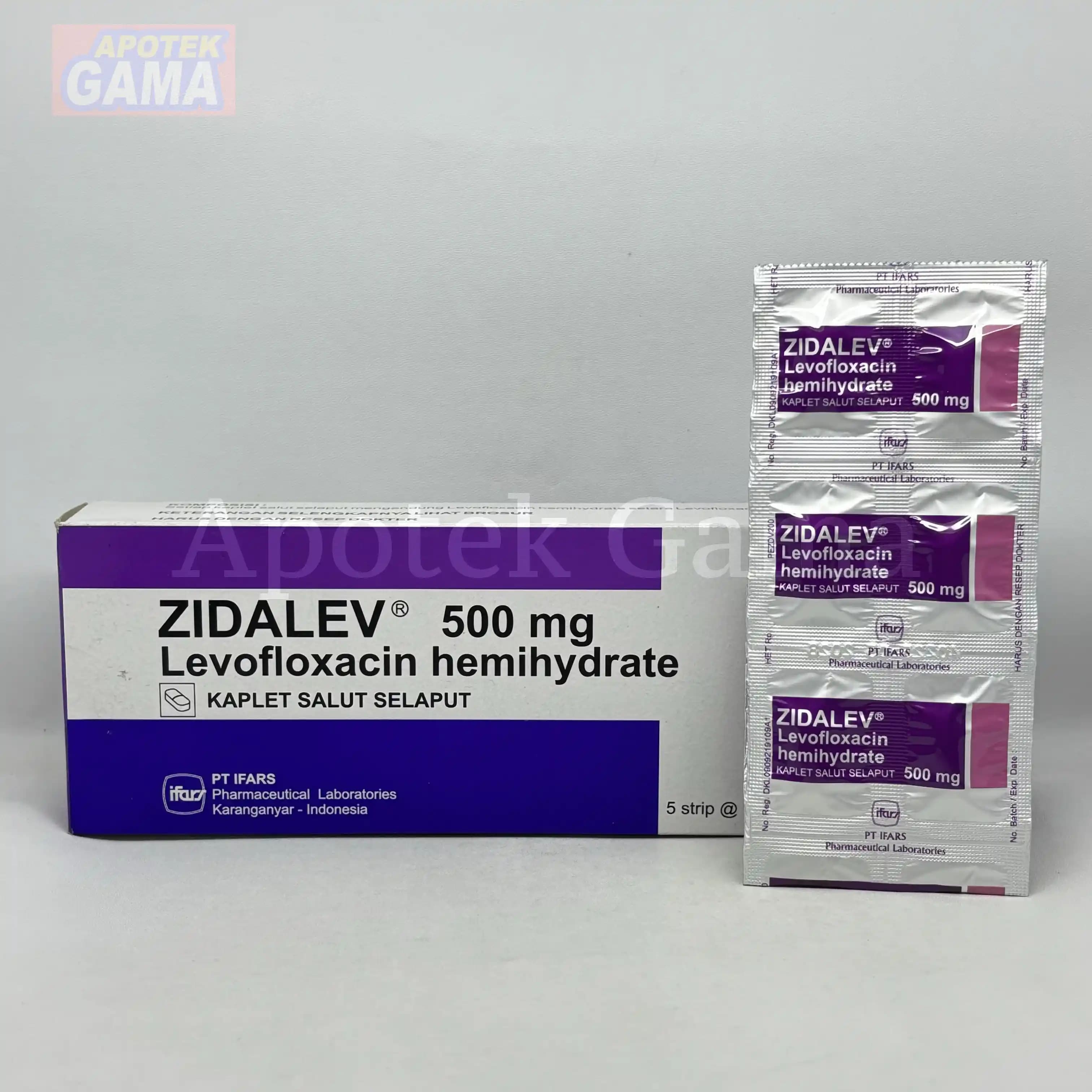 ZIDALEV KAP 500MG
