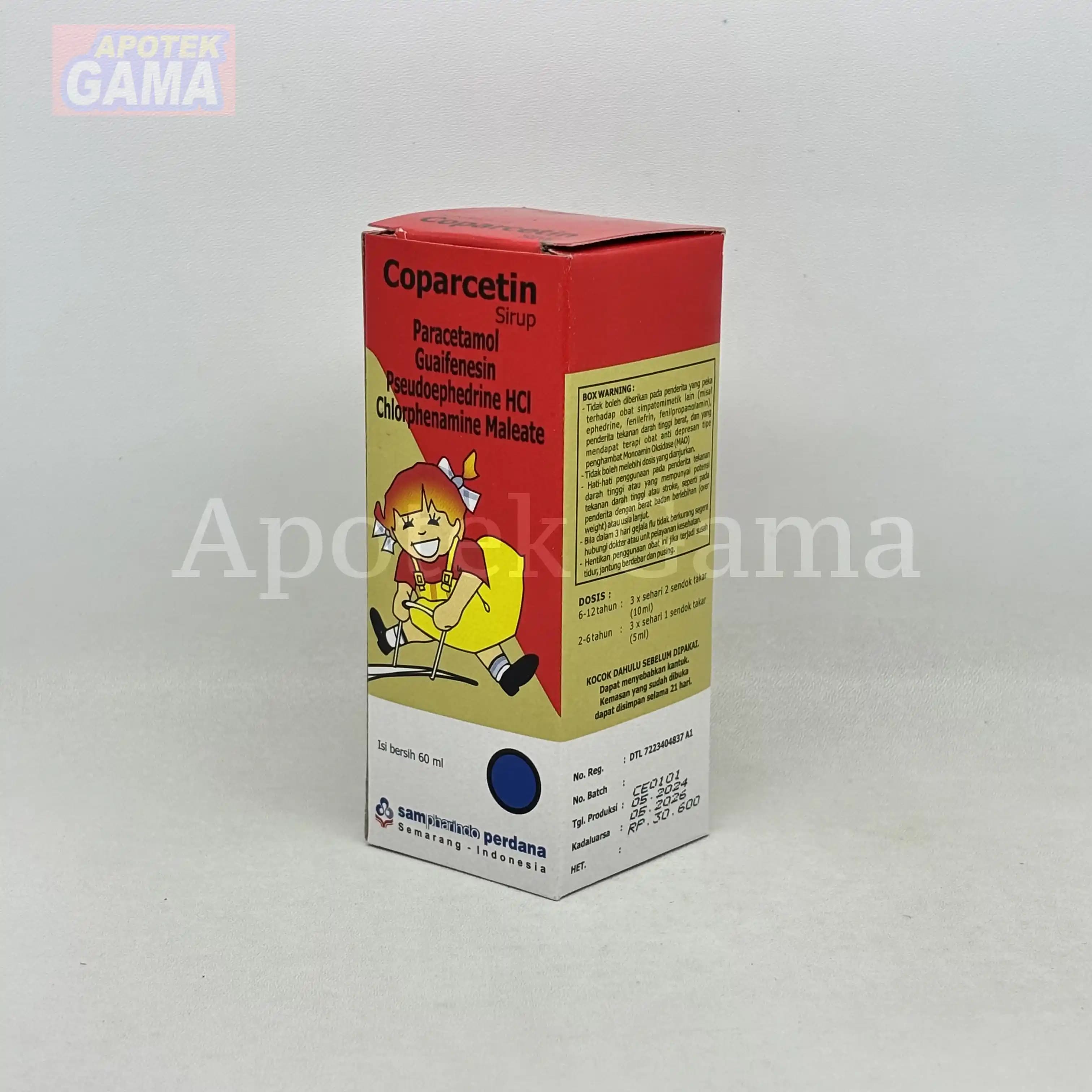 COPARCETIN SYR 60ML