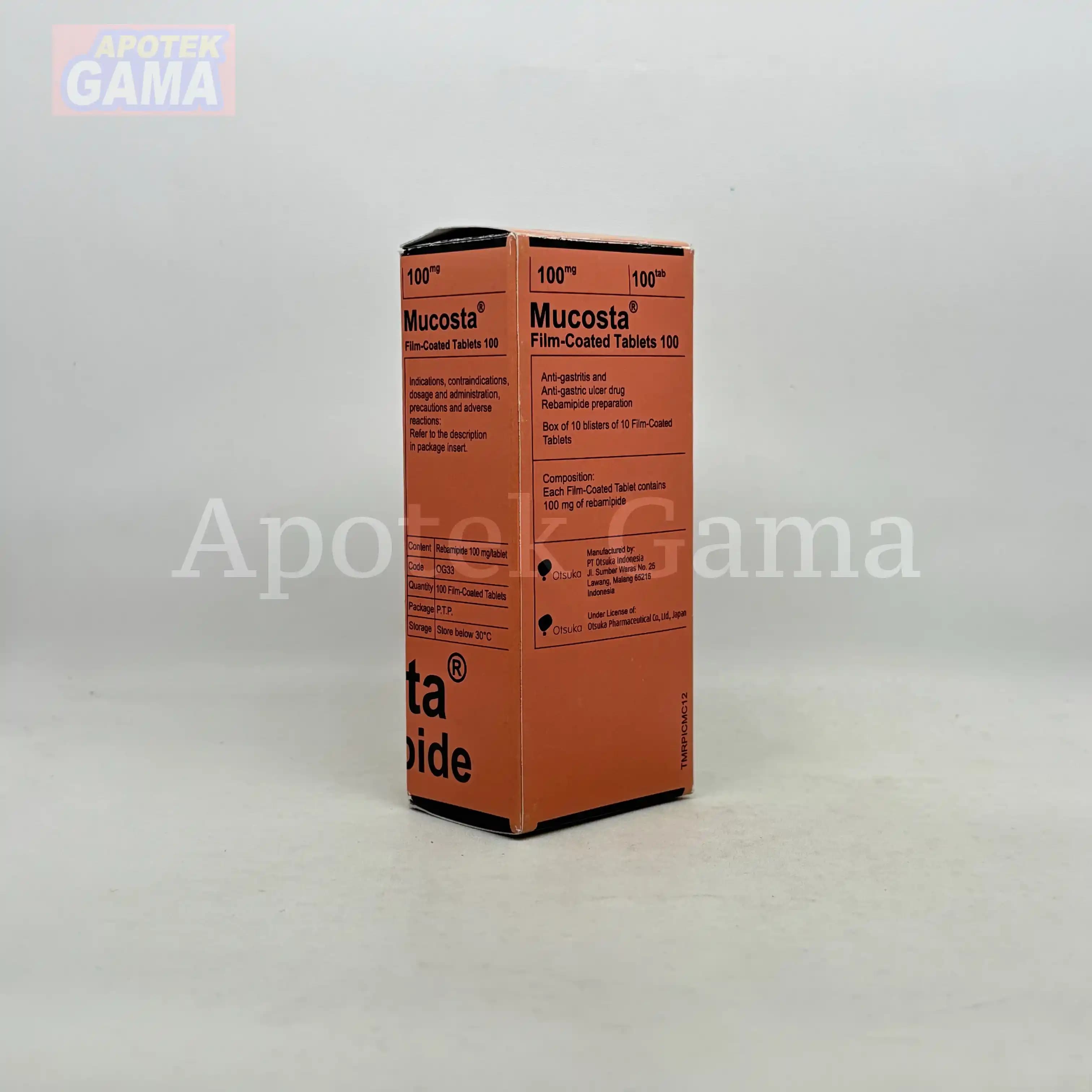 MUCOSTA 100MG/100 TAB 5