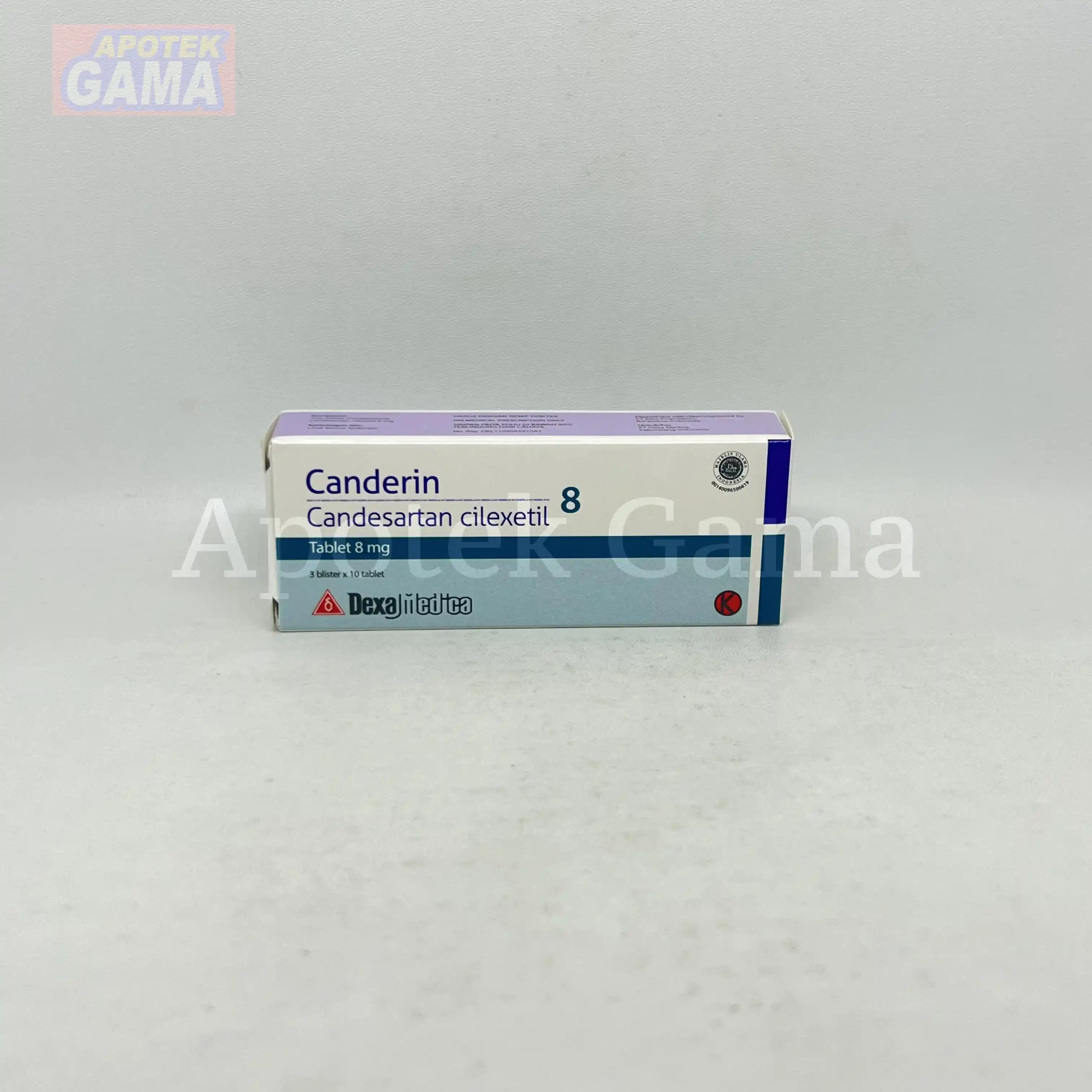 CANDERIN 8 MG TAB