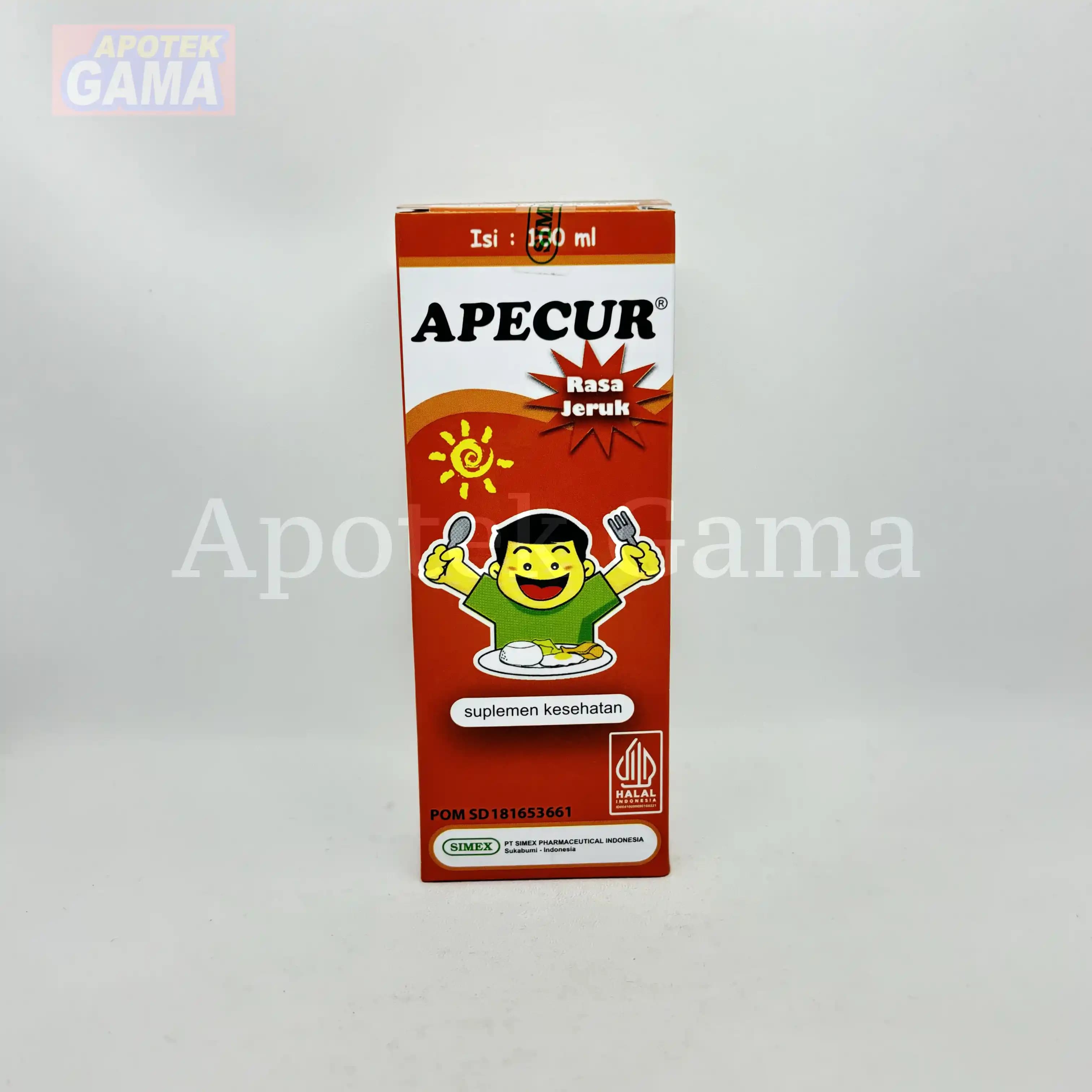 APECUR SYR 100 ML 5