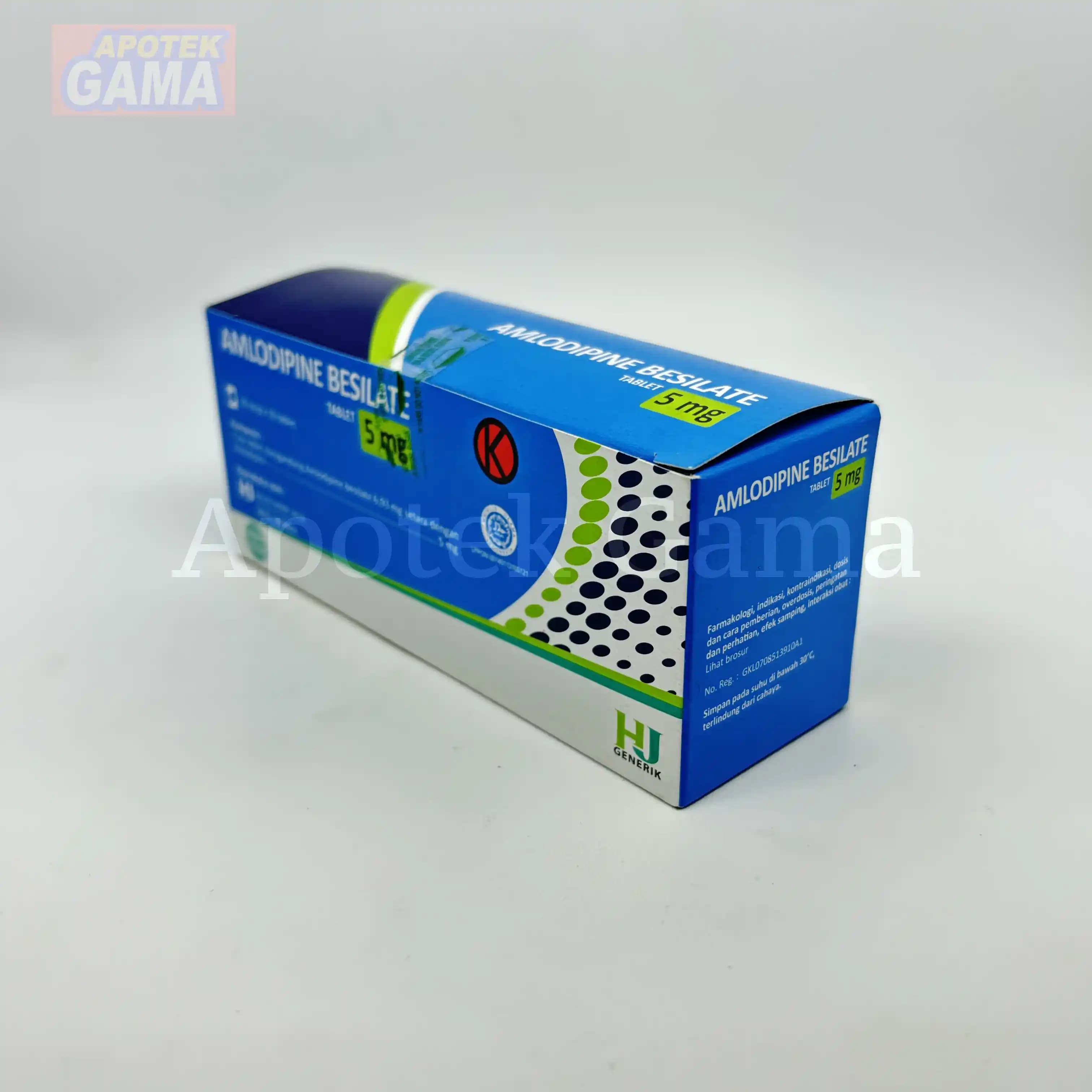 AMLODIPINE TAB 5 MG BRAND HJ 4