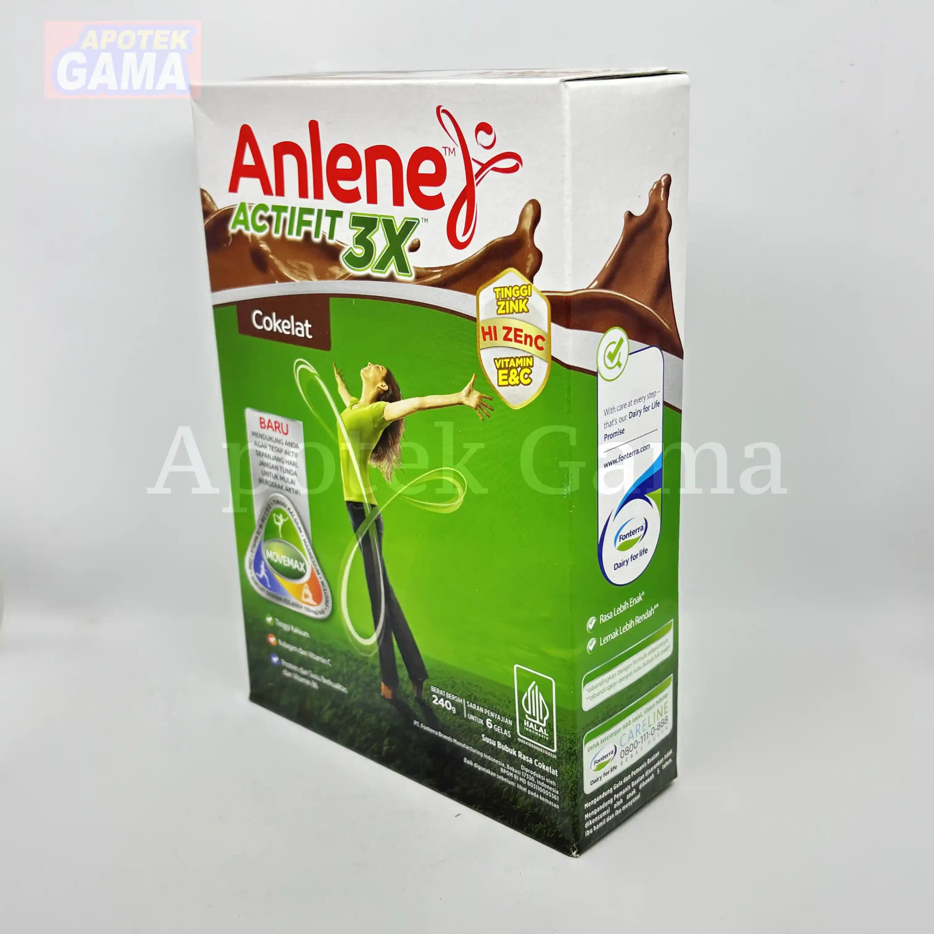 ANLENE ACTIVIT COKELAT 250gr 4