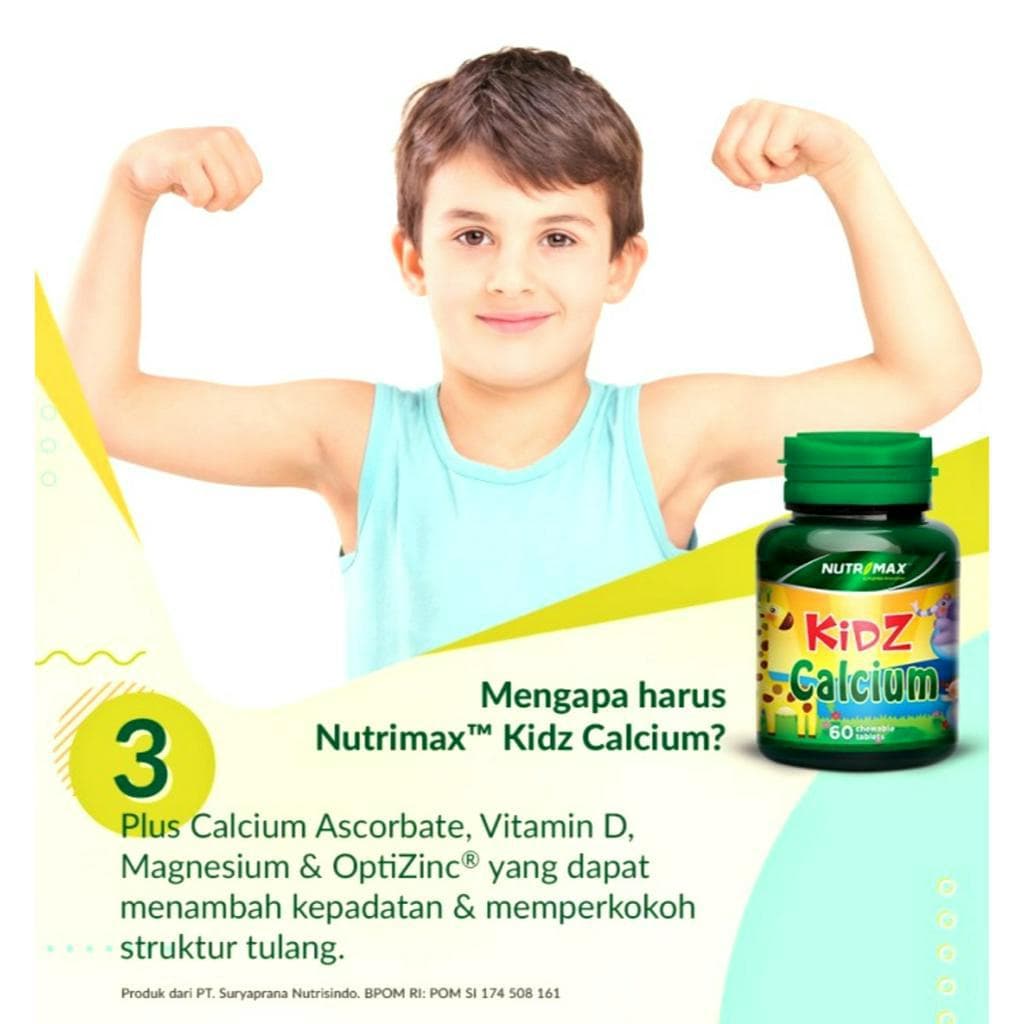 NUTRIMAX KIDZ CALCIUM 30S 5