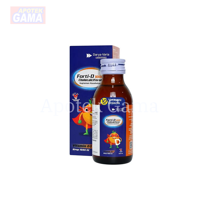 FORTI D 1000 IU SYR 100ML
