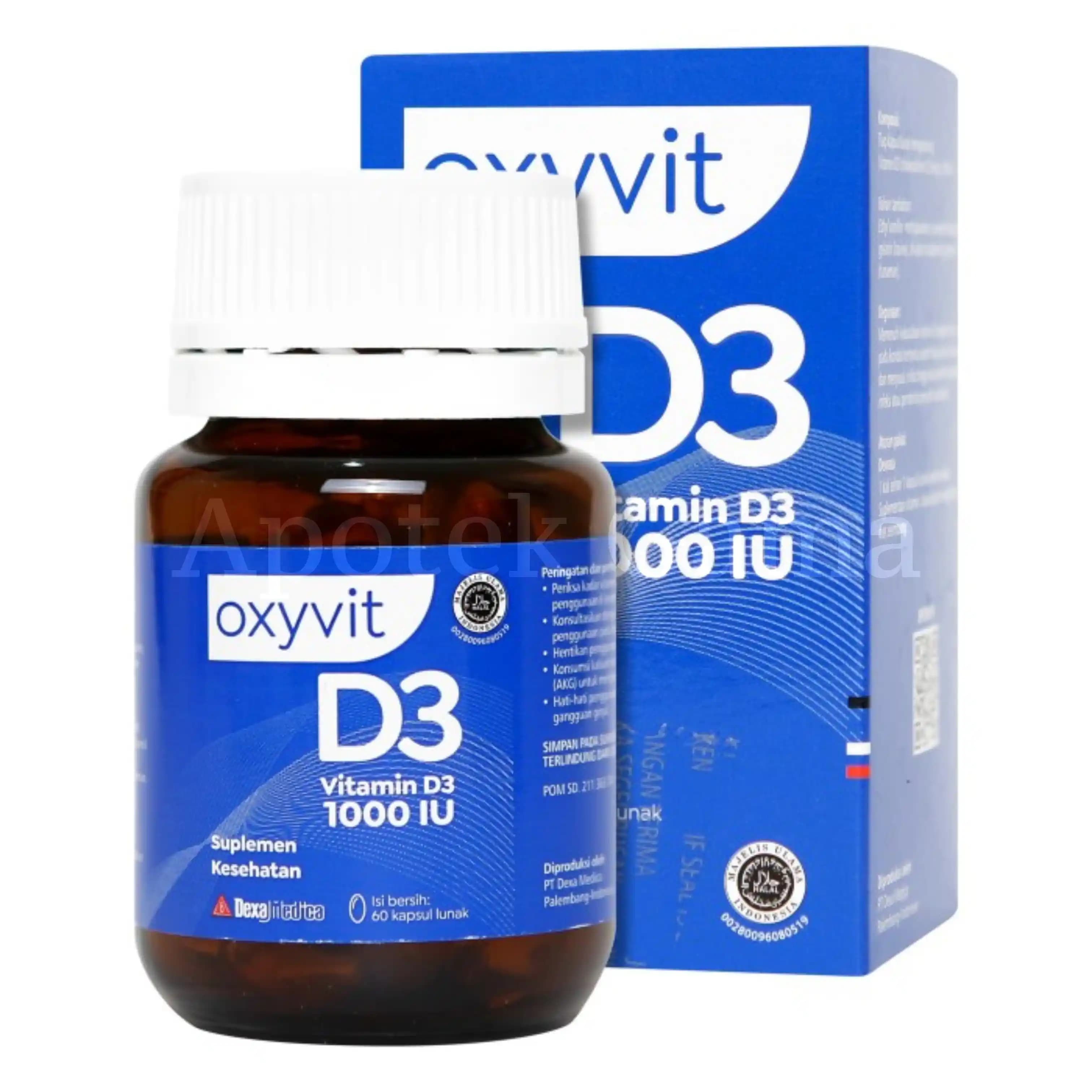 OXYVIT D3 1000 IU 60S 2