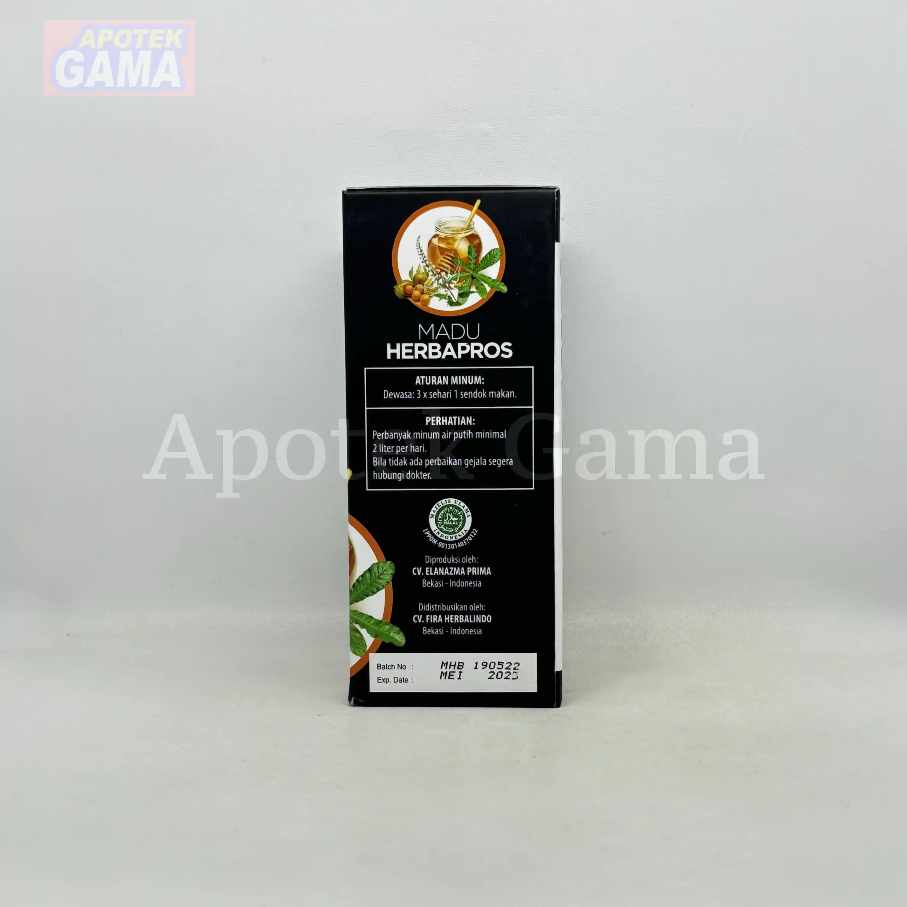 MADU HERBAPROS 280 GRAM  3