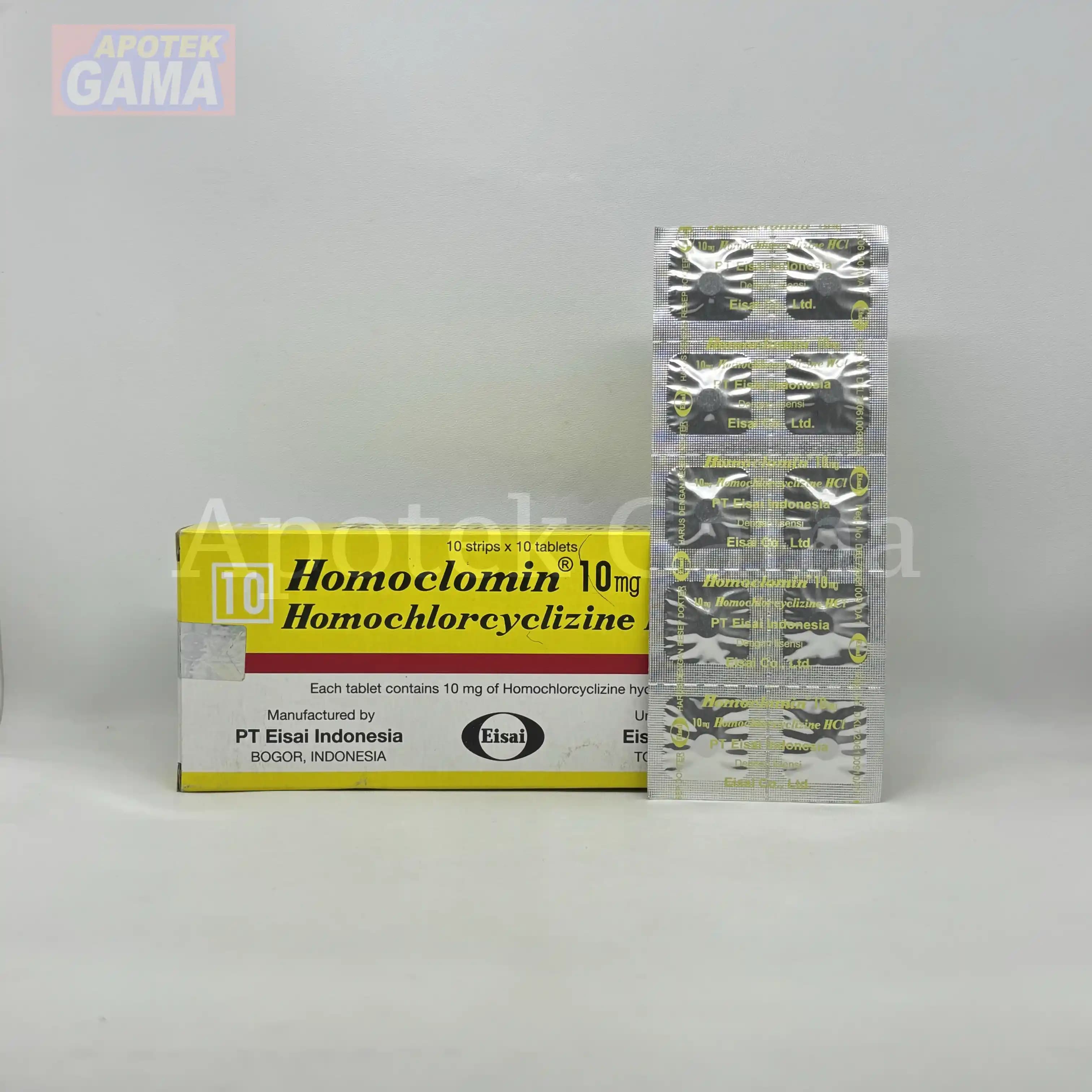 HOMOCLOMIN TAB 10  2