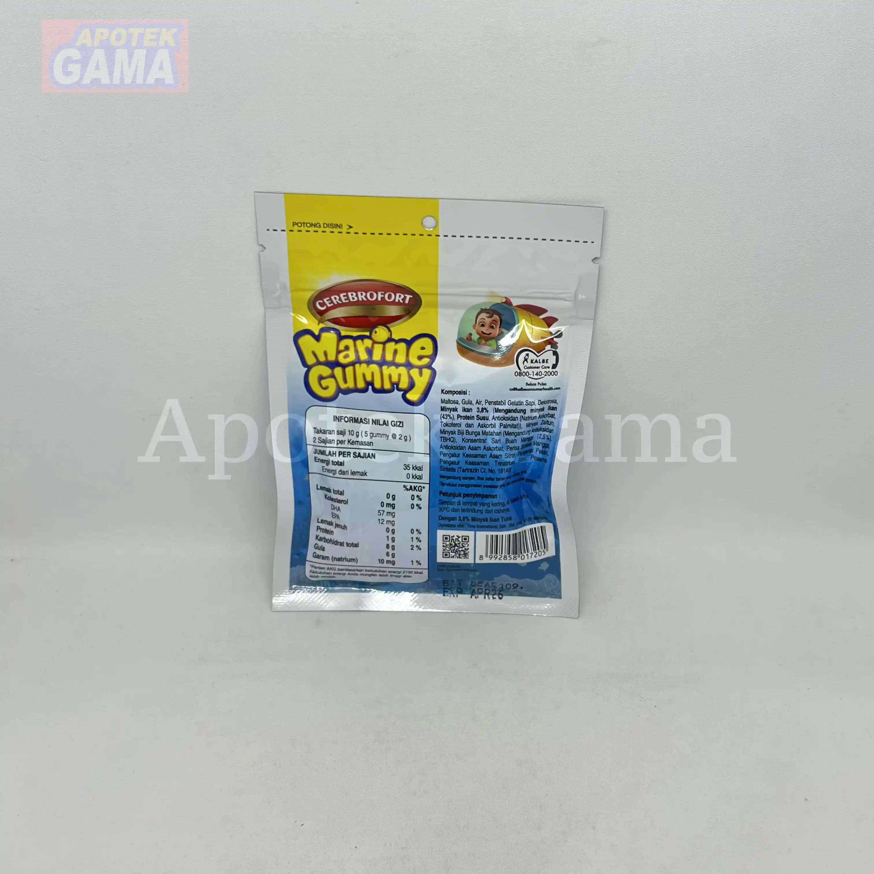 CEREBROFORT MARINE GUMMY MANGO 3