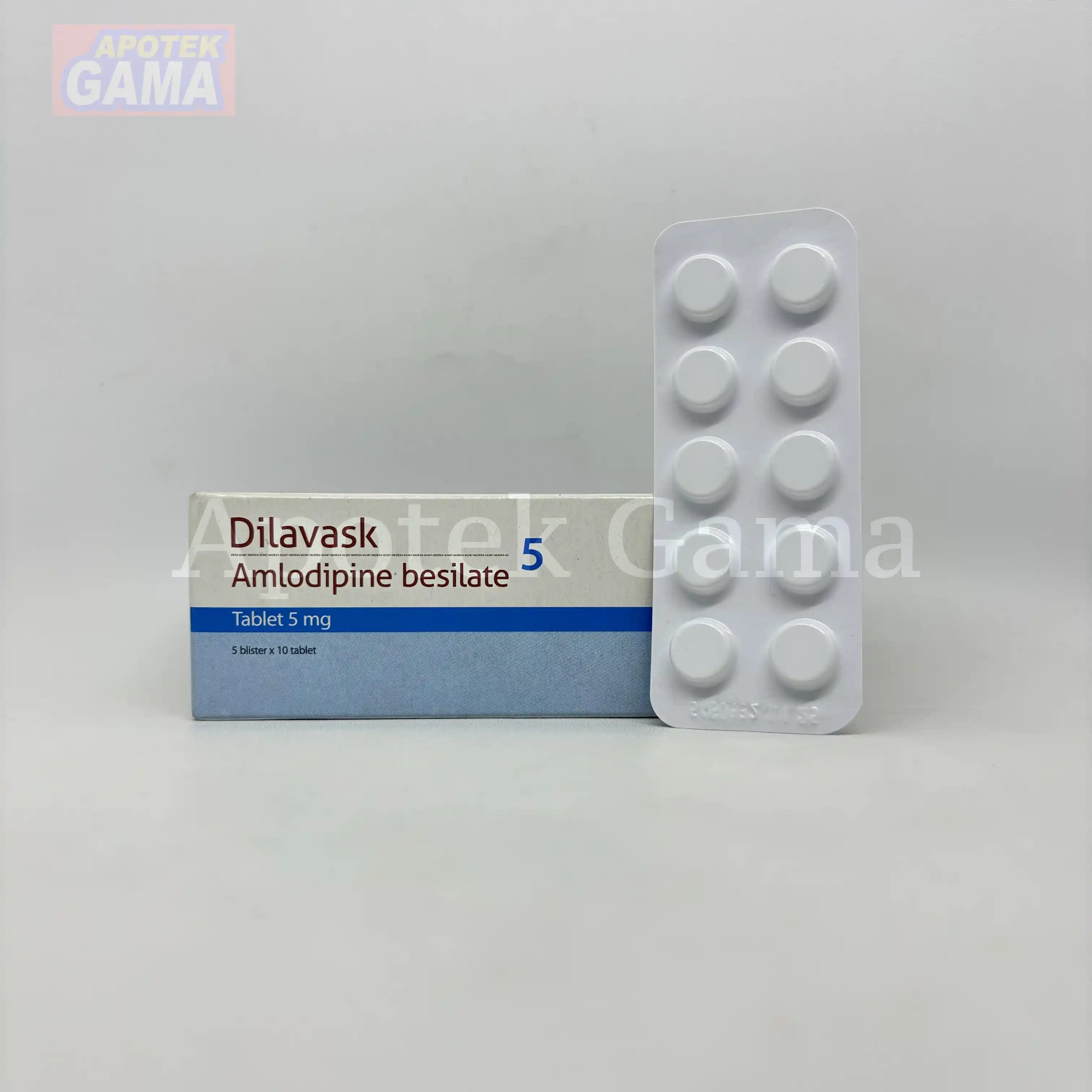 DILAVASK 5 MG 4