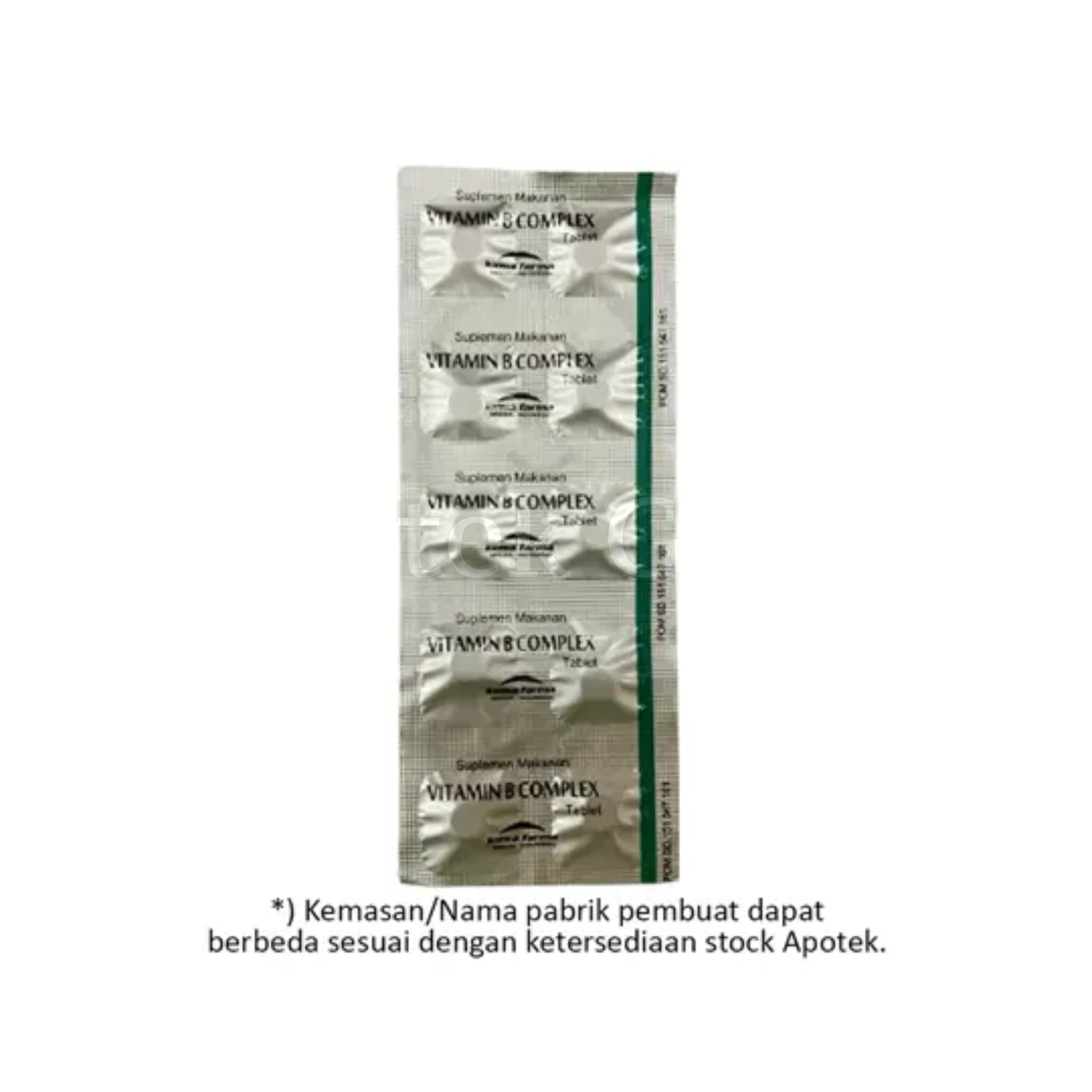 VITAMIN B COMPLEX TAB 2