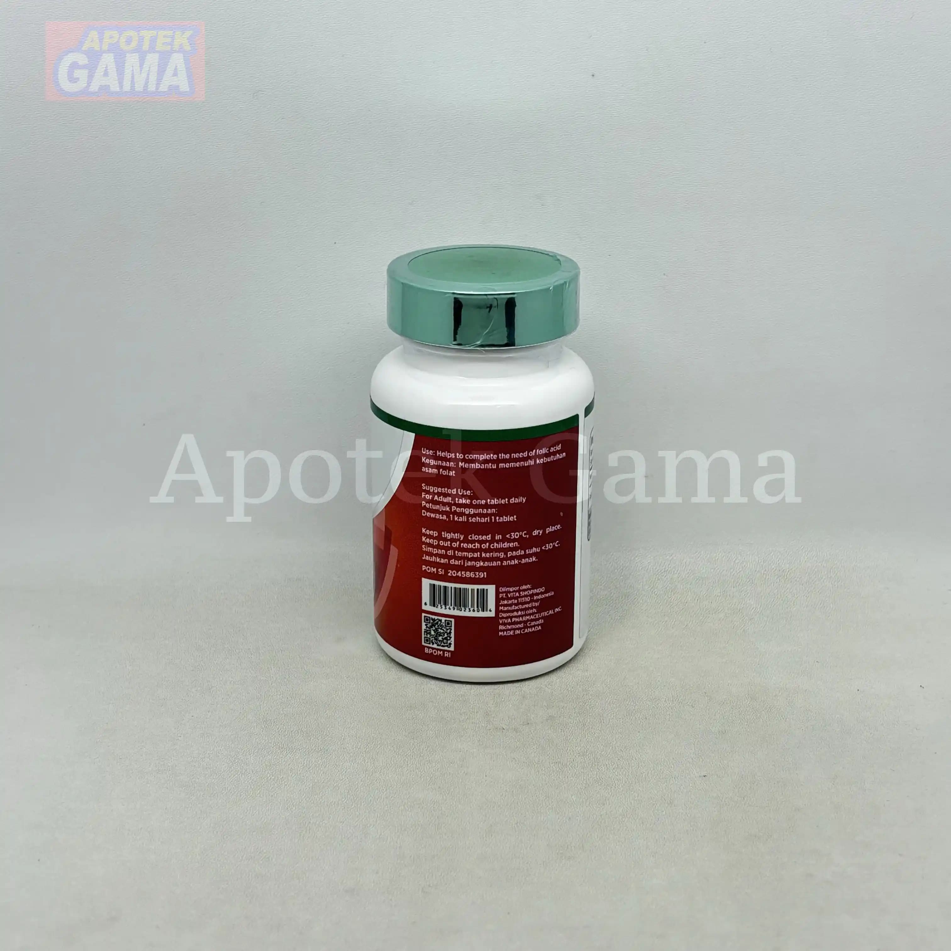 NUTRIWELL FOLIC ACID 60S