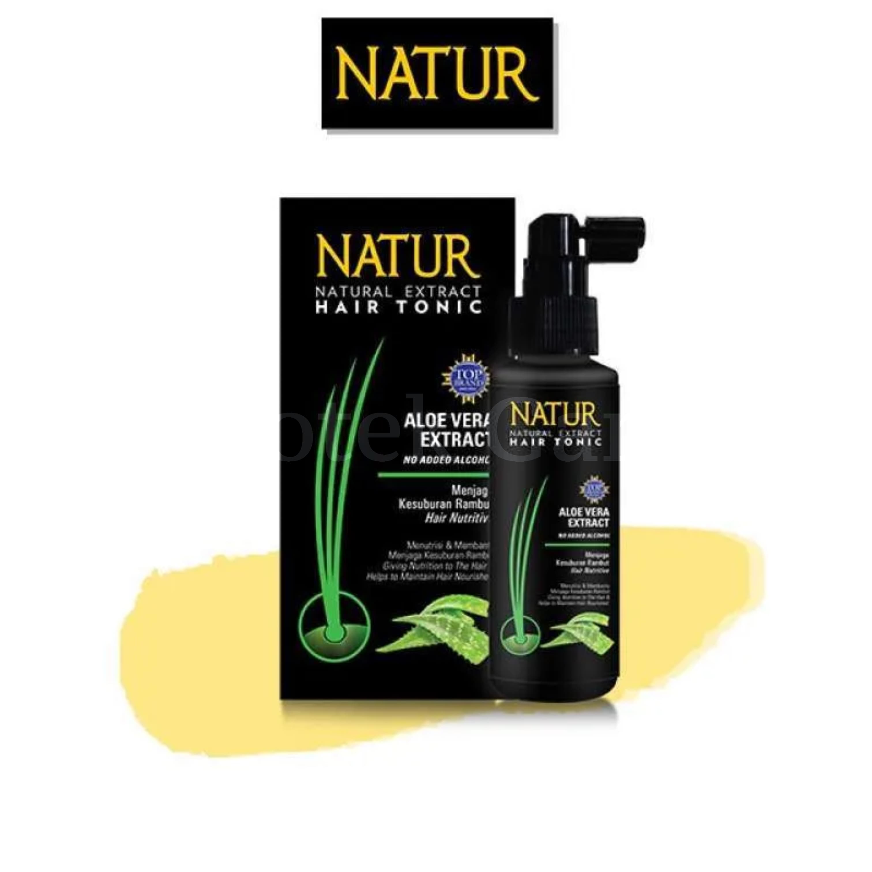 NATUR HAIR TONIC GINGSENG EXTRACT 90 ML