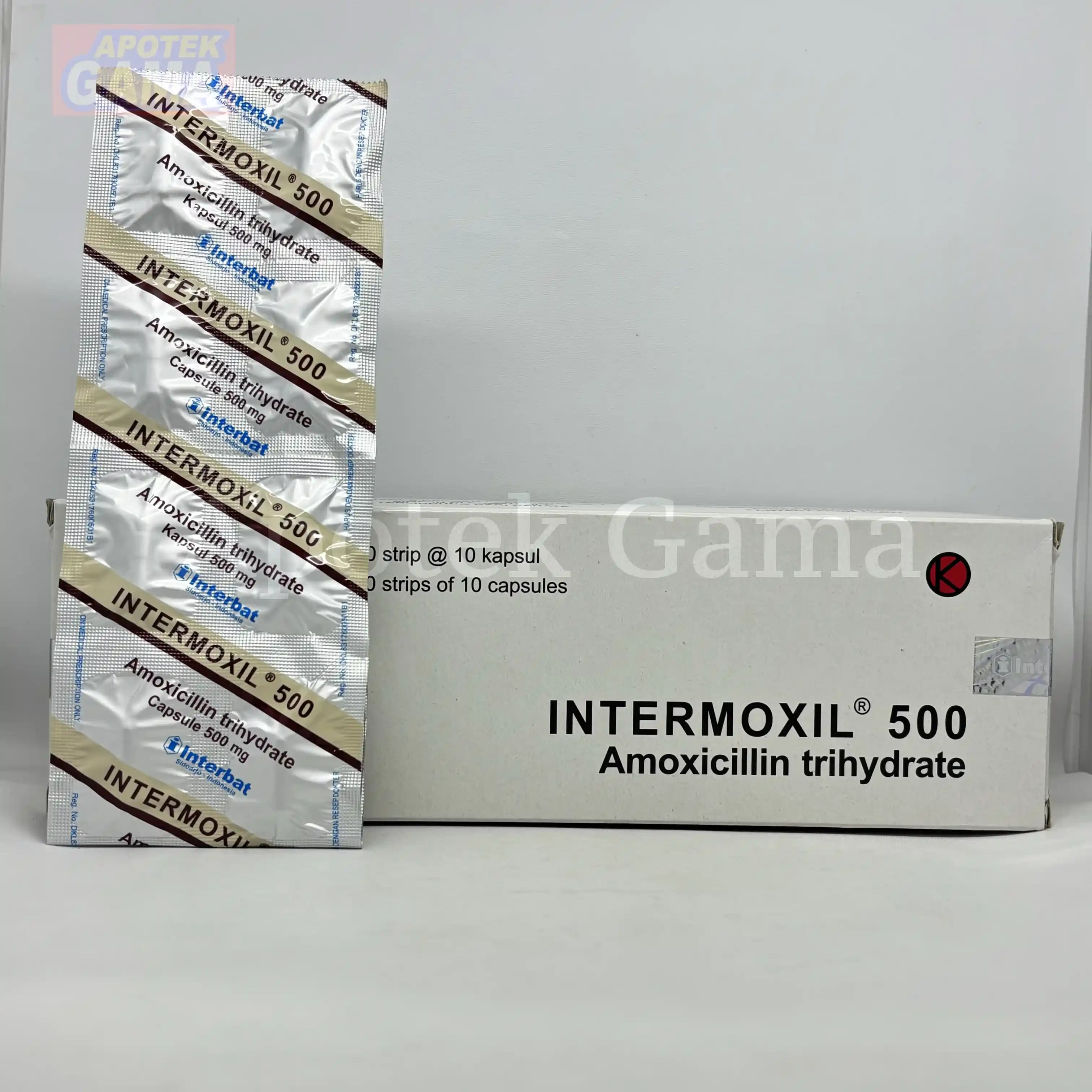 INTERMOXIL CAP 500 3