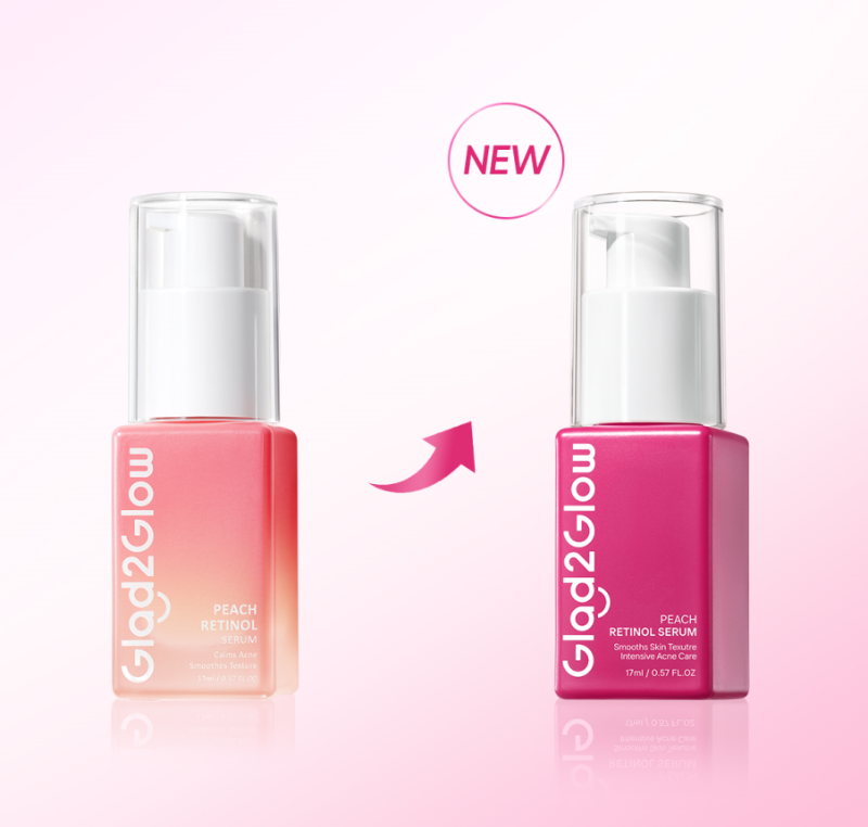 GLAD 2 GLOW PEACH RETINOL SERUM 17ML 2