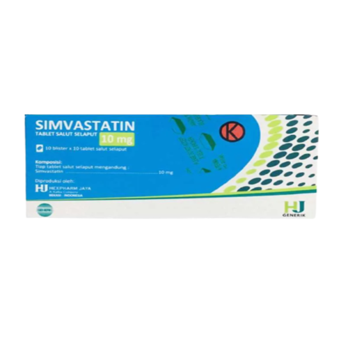 SIMVASTATIN KAP 10 (GEN) HJ 3