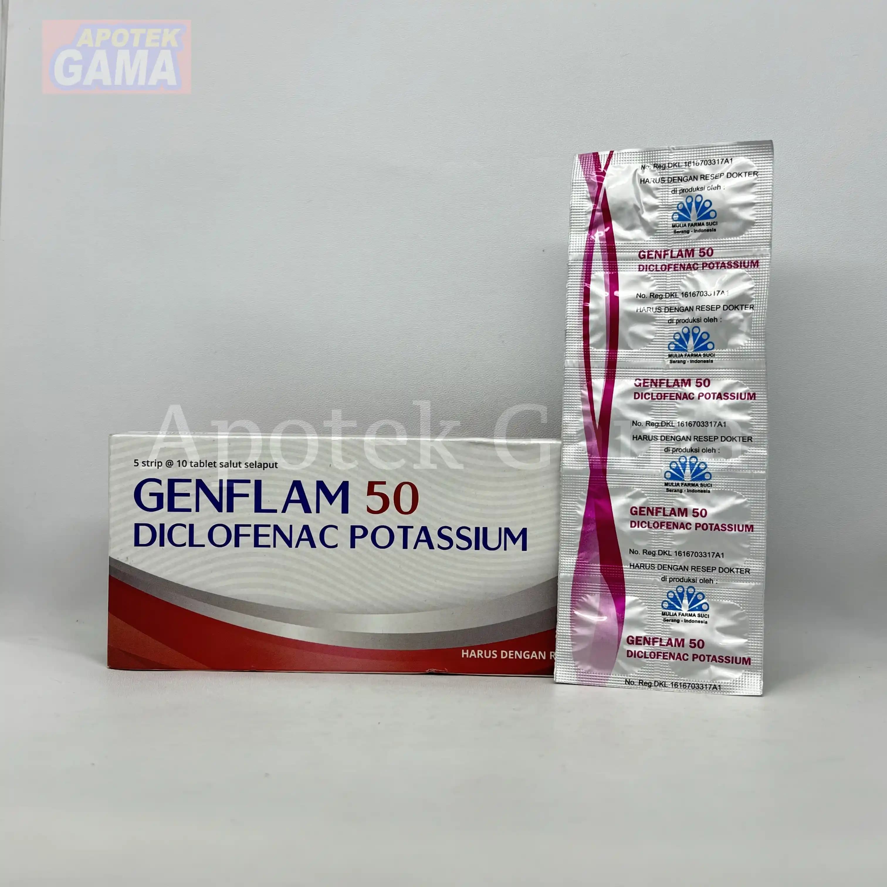 GENFLAM 50 MG 2
