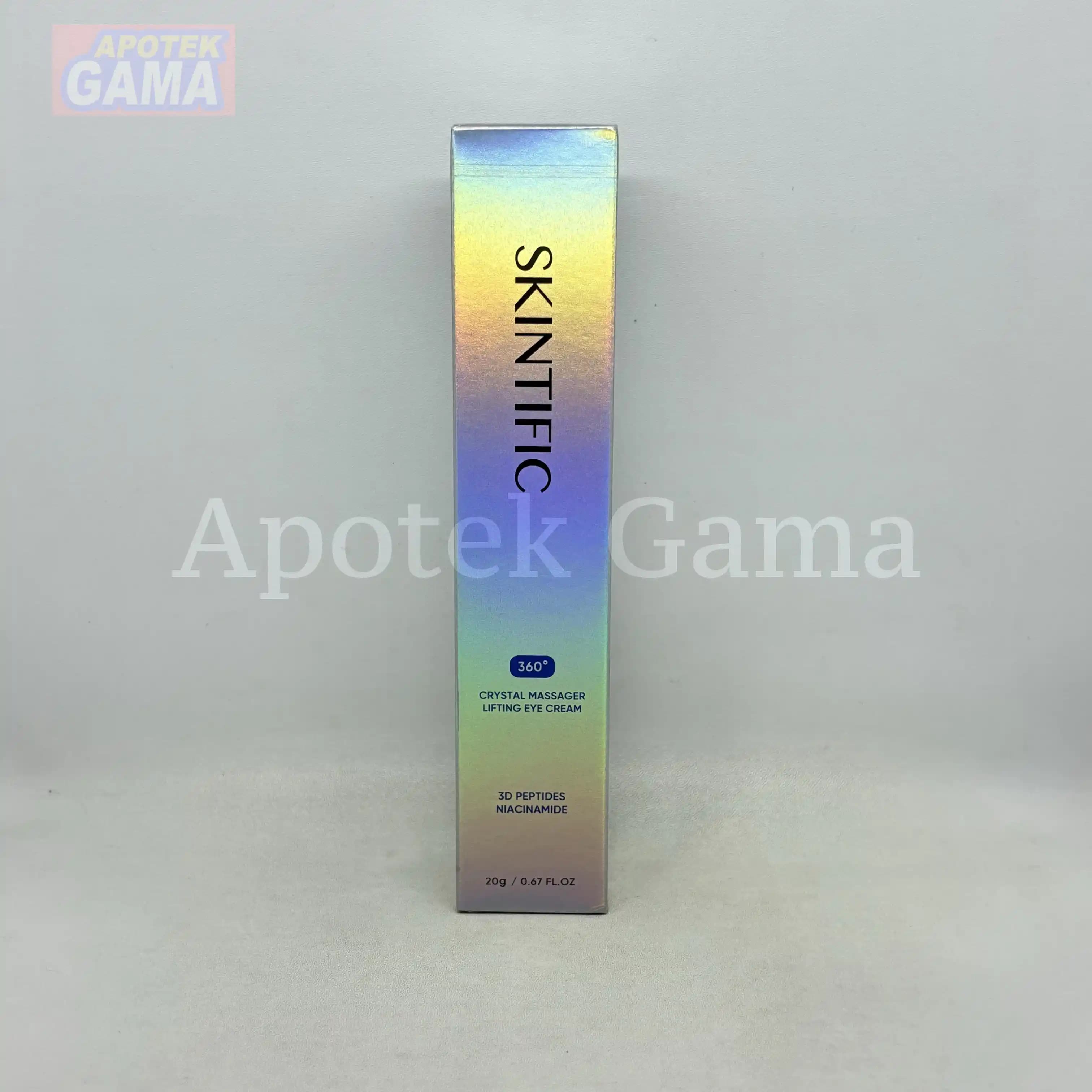 SKINTIFIC CRYSTAL MASSAGER EYE CREAM 20G