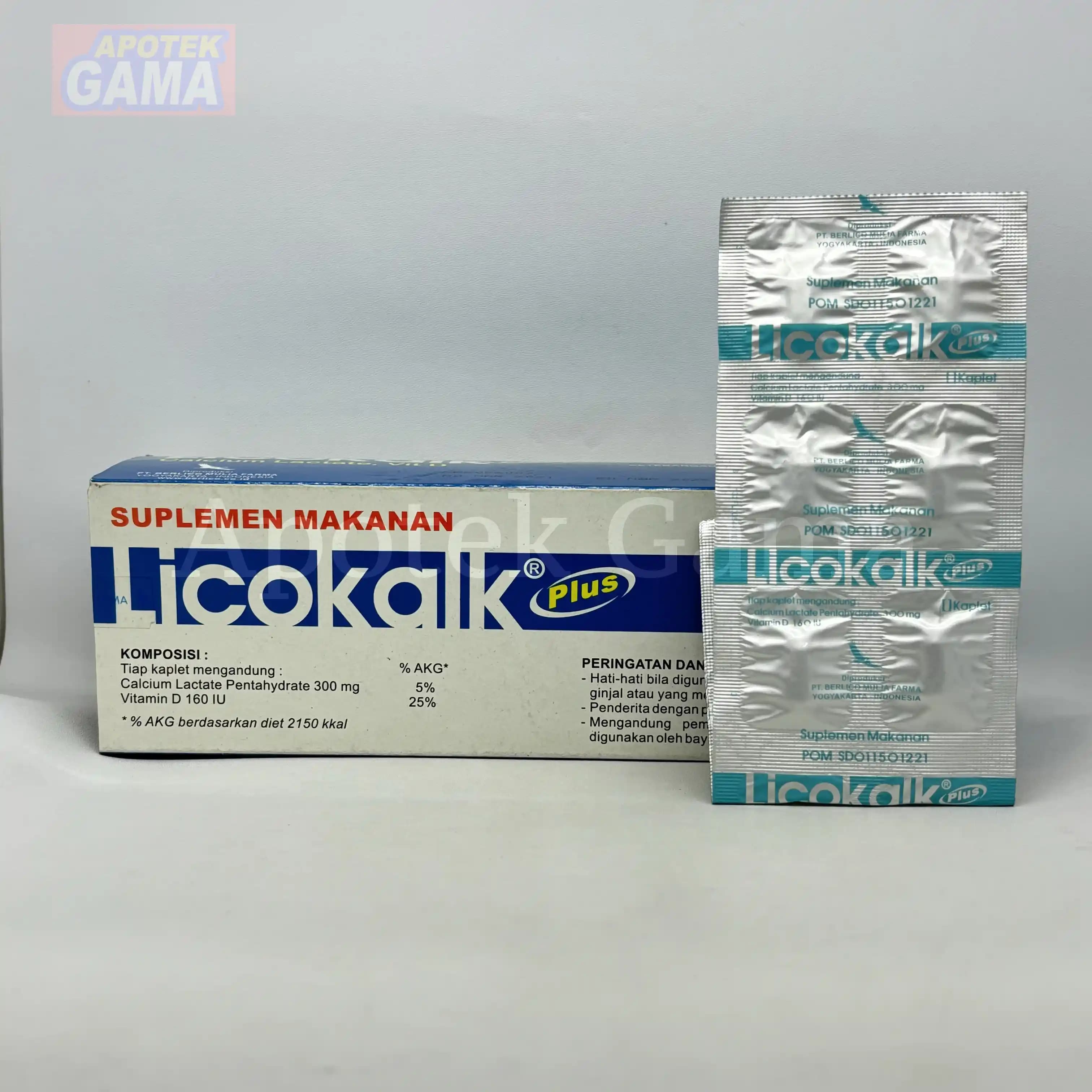 LICOKALK PLUS TAB/100