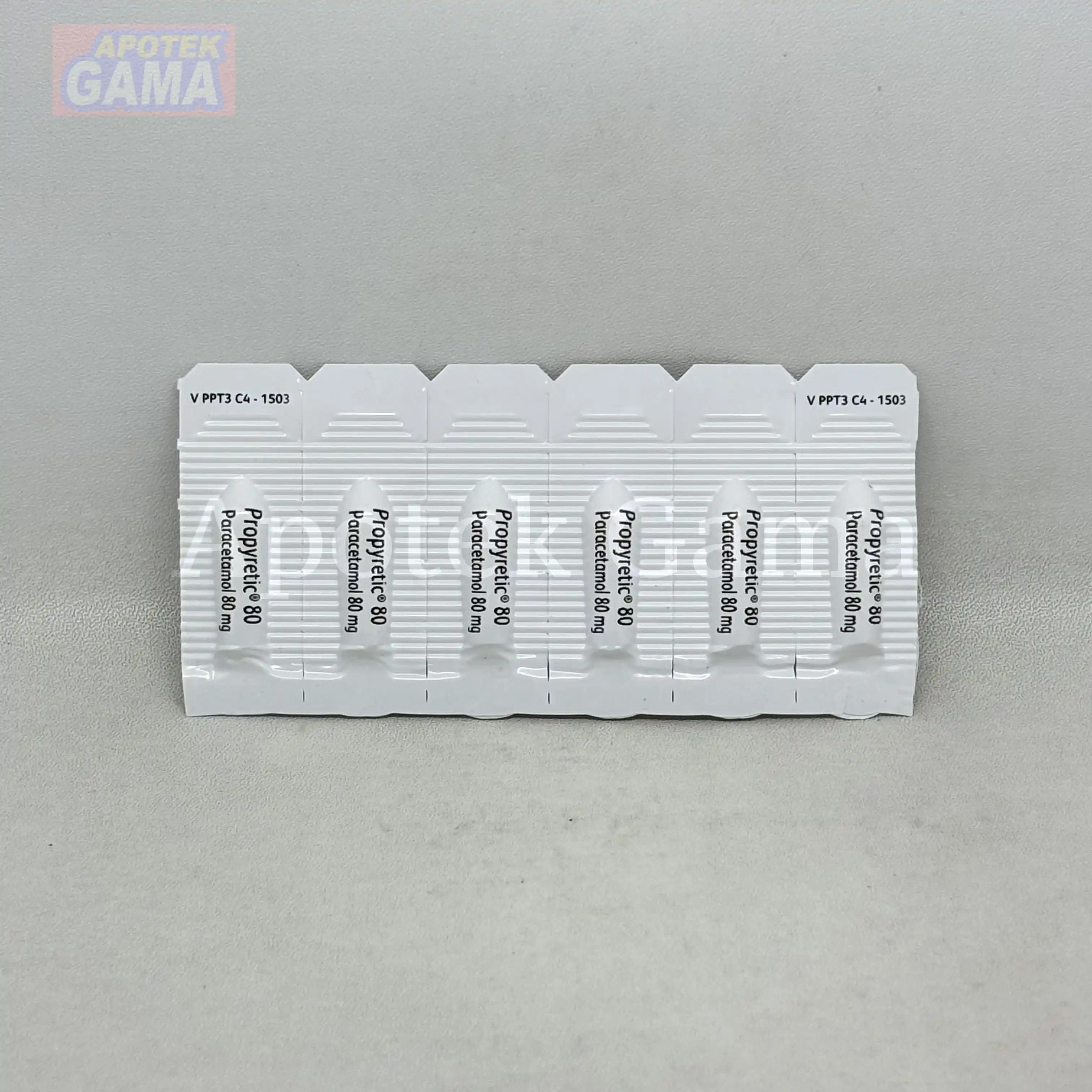 PROPYRETIC SUPP 80