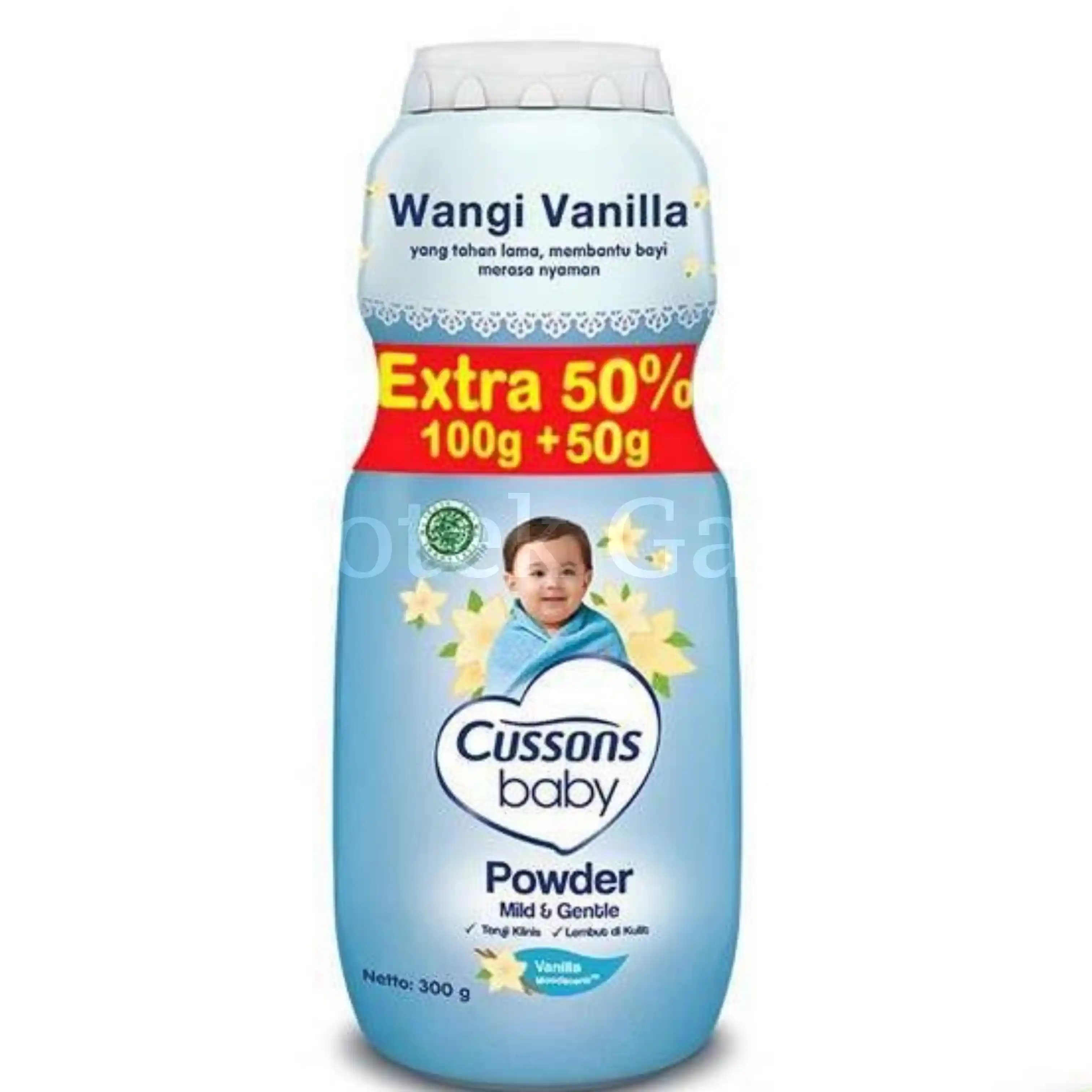 CUSSONS BABY POWDER MILD & GENTLE 75 GRAM