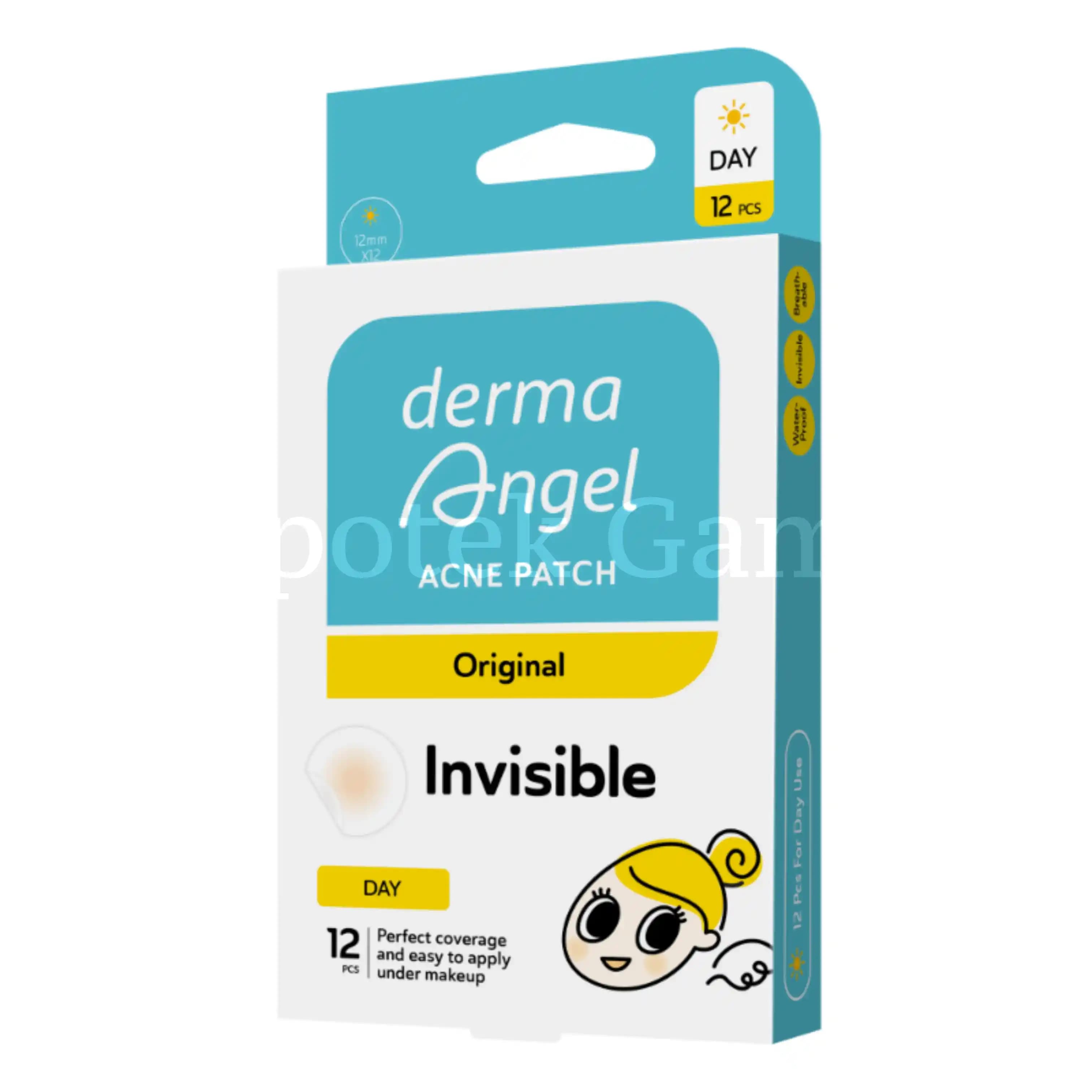 DERMA ANGEL ACNE PATCH DAY 12 PCS