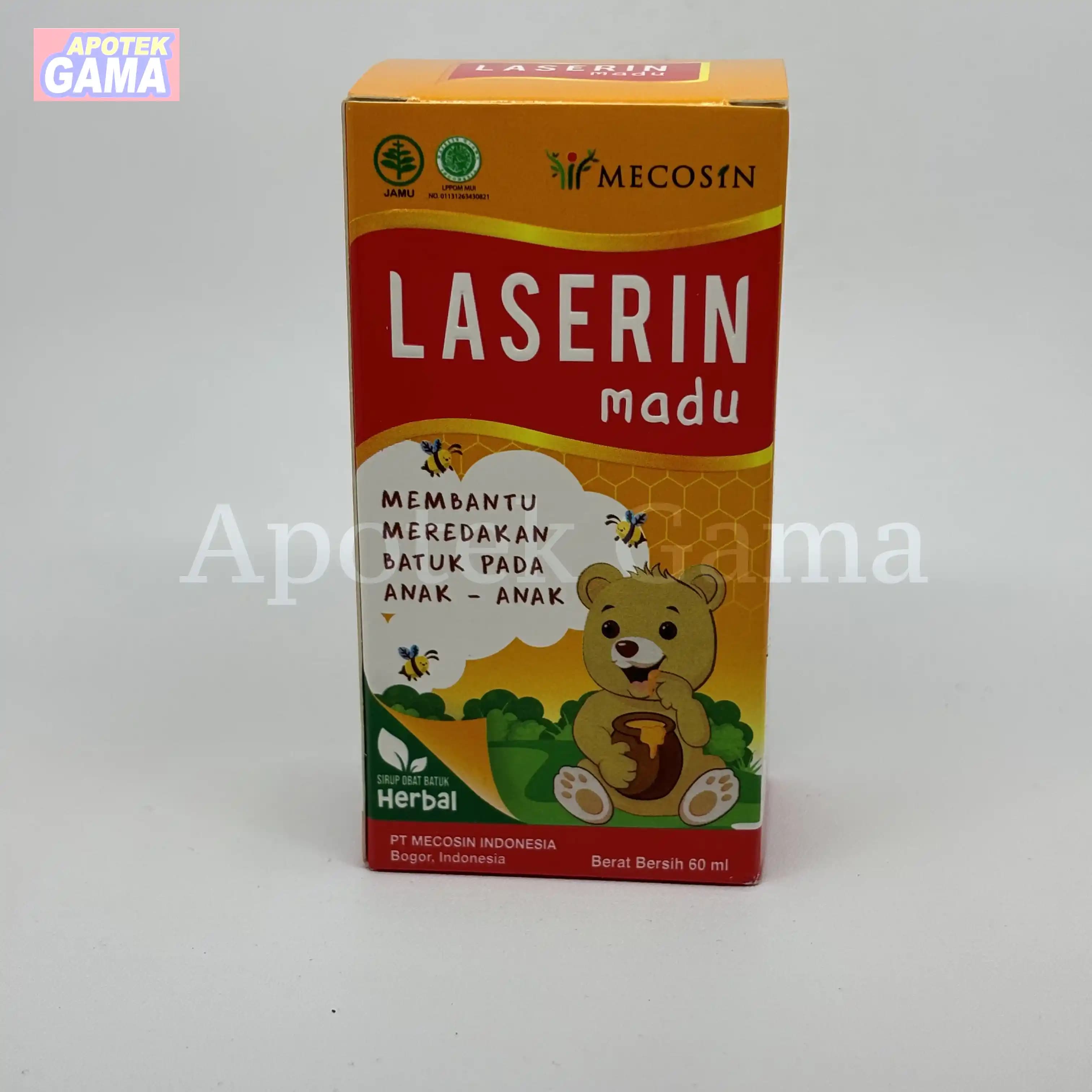 LASERIN SYR MADU 60ML 3