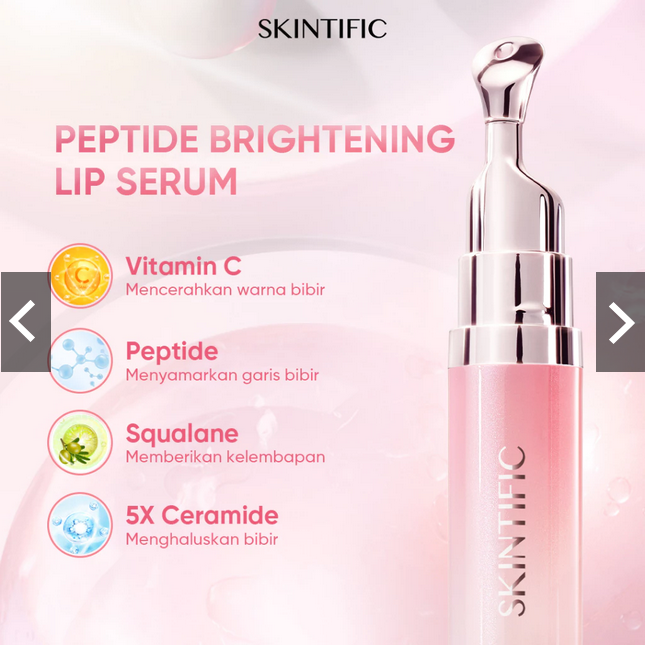 SKINTIFIC PEPTIDE BRIGHTENING LIP SERUM 6,5ML 2