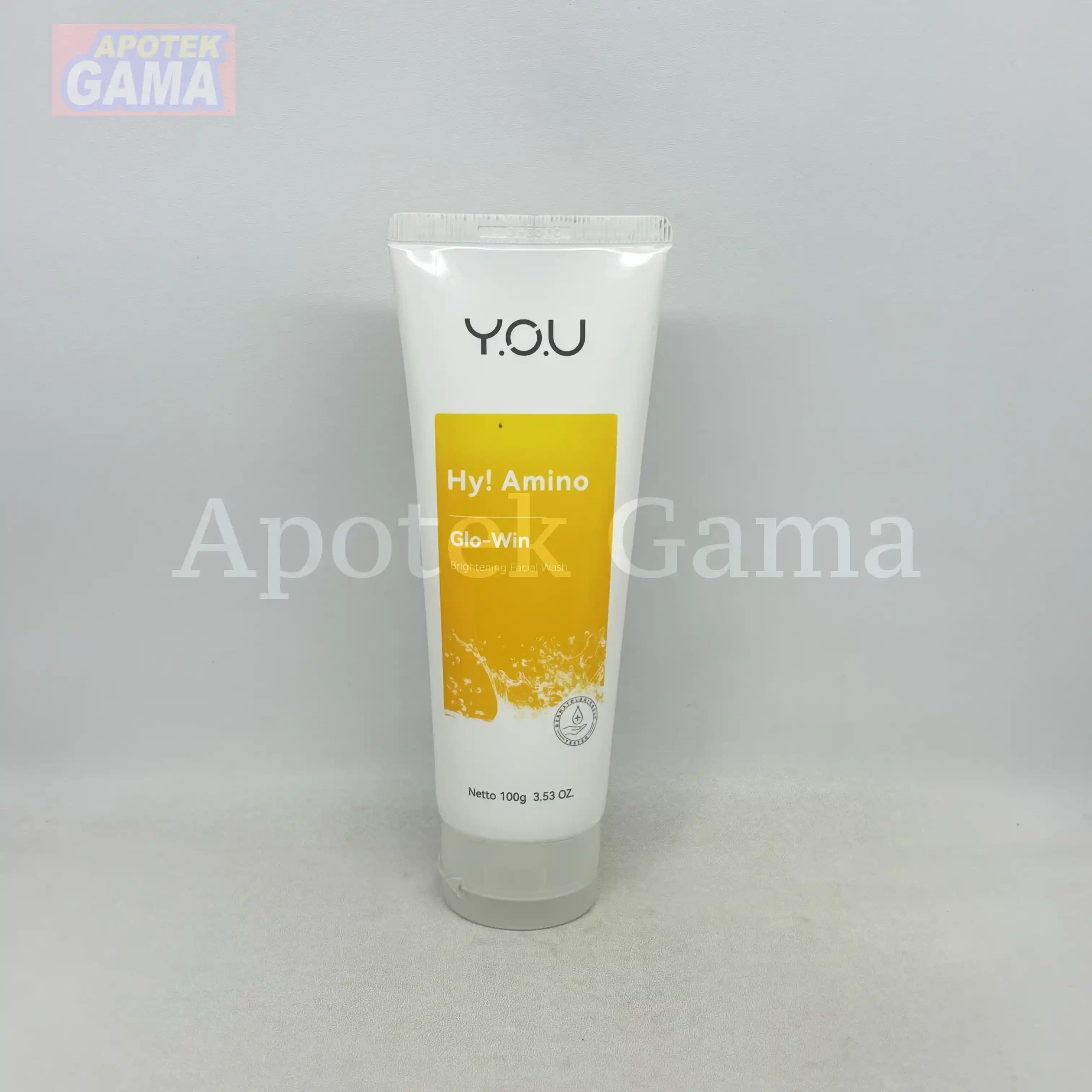 YOU HY AMINO GLOW WIN BRIGHTENING FACIAL WASH 100 GR 3