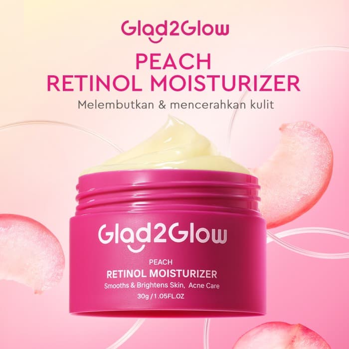 GLAD2GLOW PEACH RETINOL MOISTURIZER 30GR 2