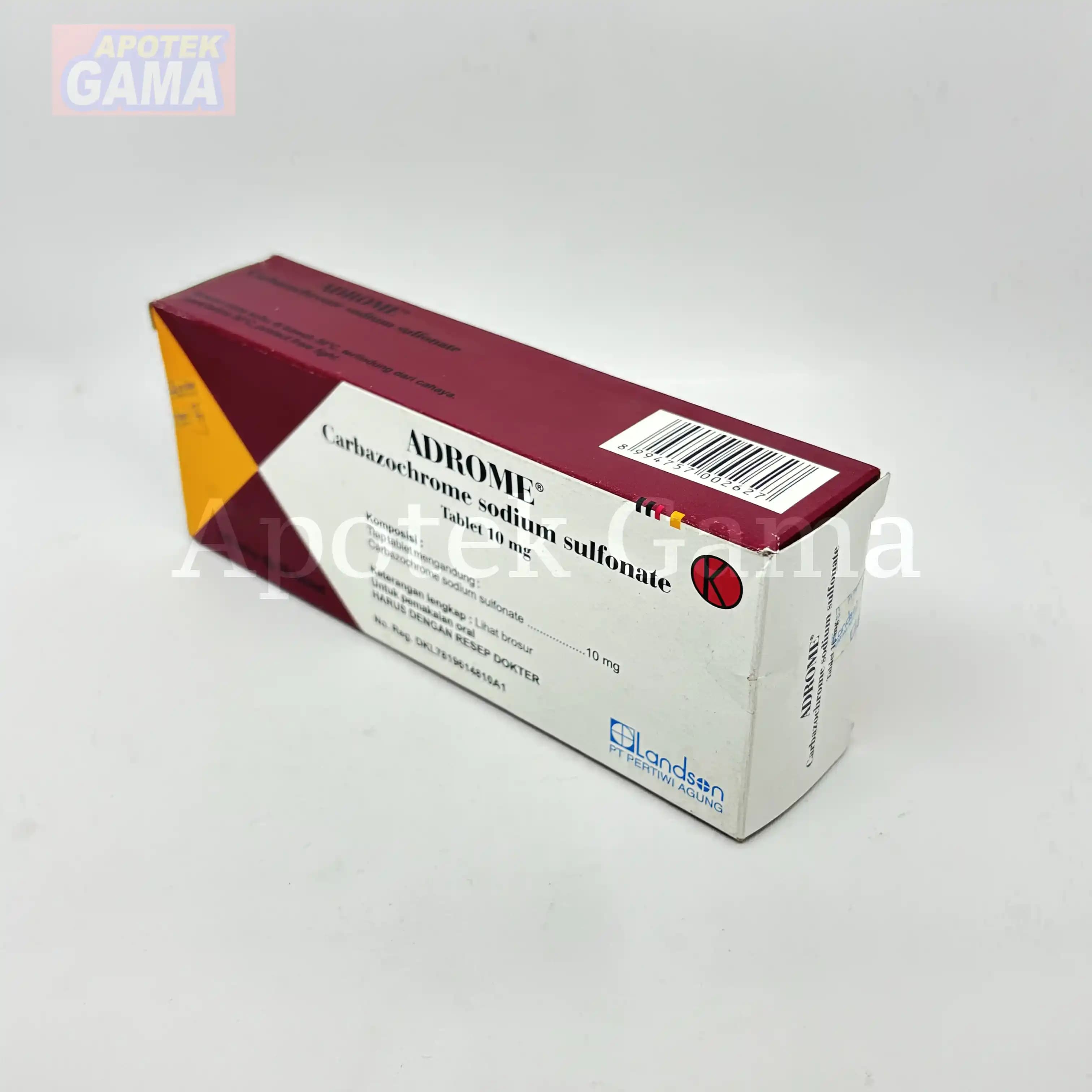 ADROME 10MG TAB/100 3