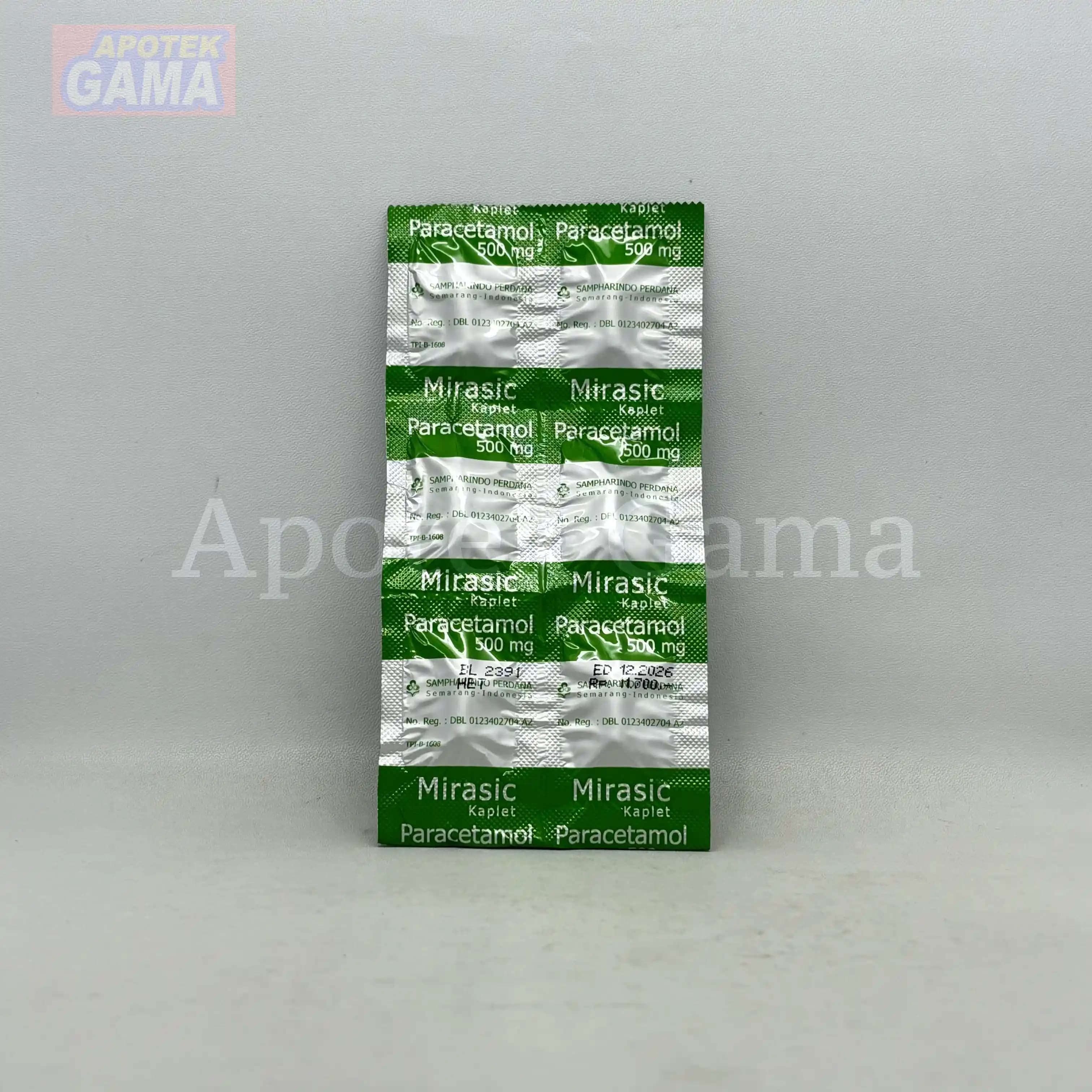 MIRASIC 500 MG TAB 4