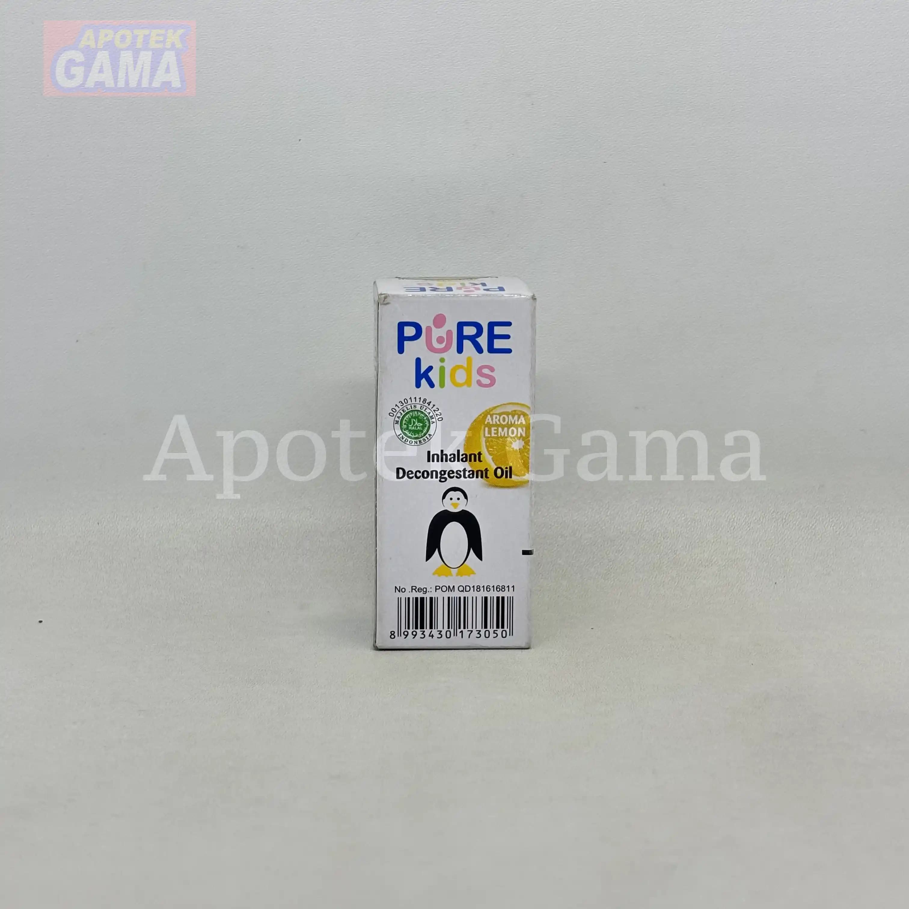 PURE KIDS INHALANT LEMON 10ML 4