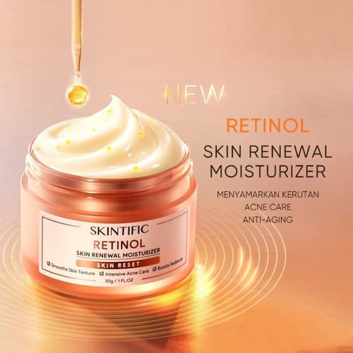 SKINTIFIC RETINOL SKIN RENEWAL MOISTURIZER 30GR