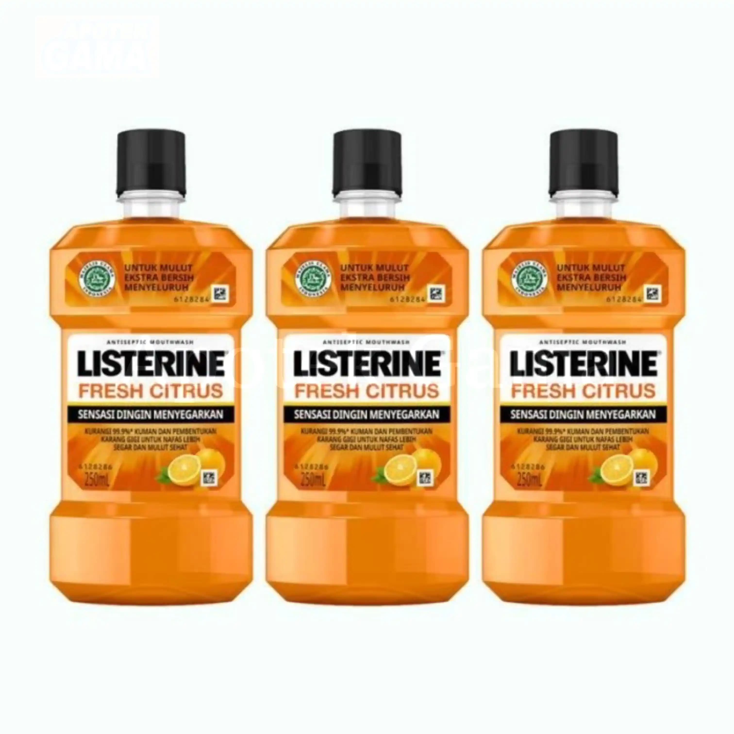 LISTERINE FRESH CITRUS 250 ML