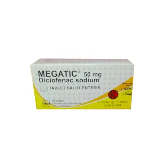 MEGATIC TAB 50MG
