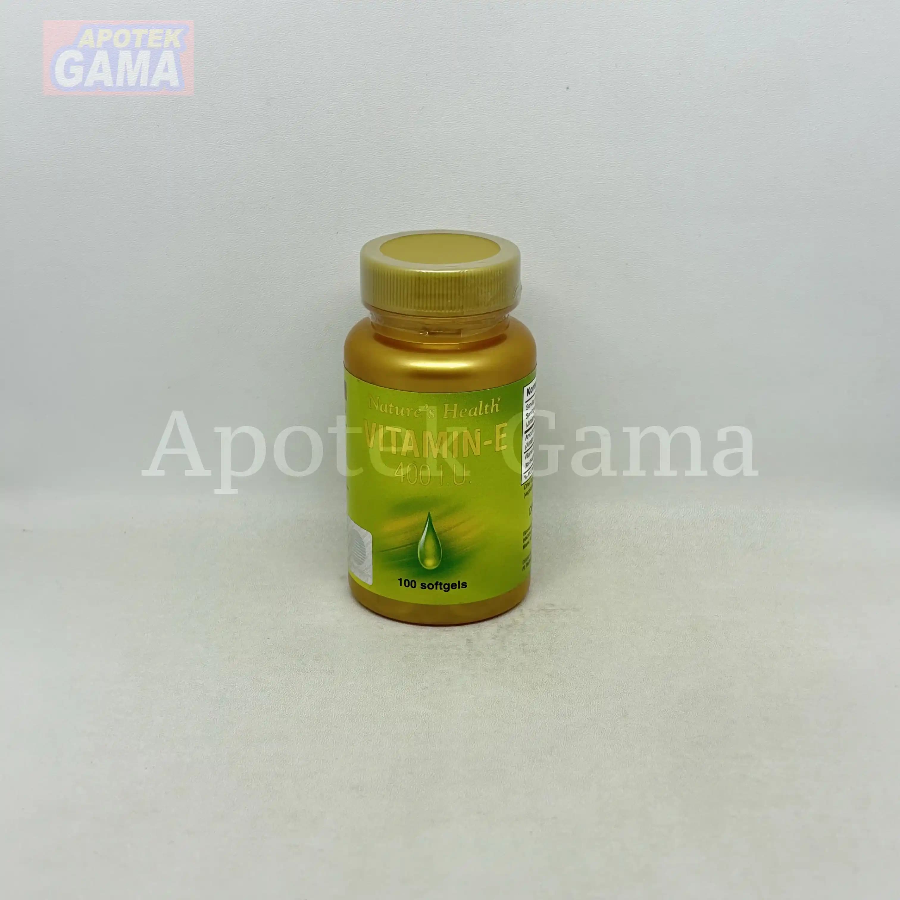 NATURES HEALTH VITAMIN E 400 IU 100S 4